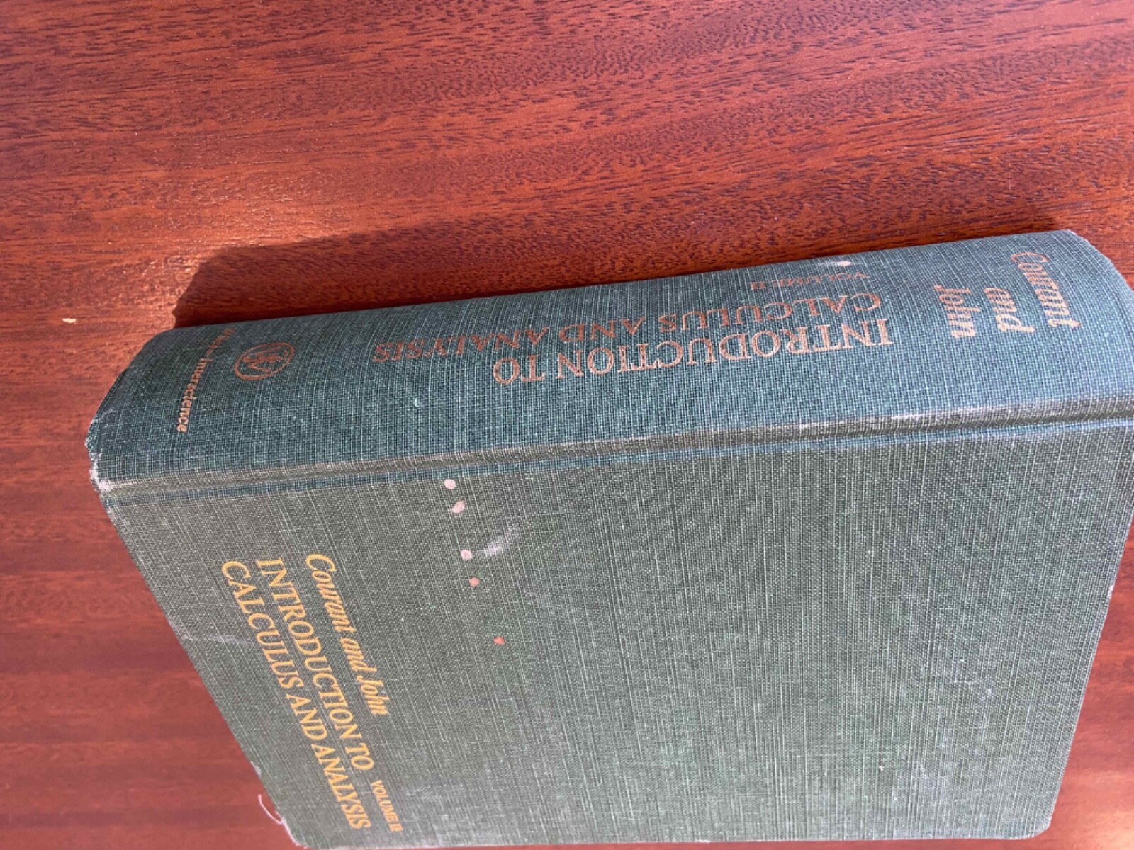Introduction to Calculus and Analysis, 2 Volume set : Courant & John, Wiley