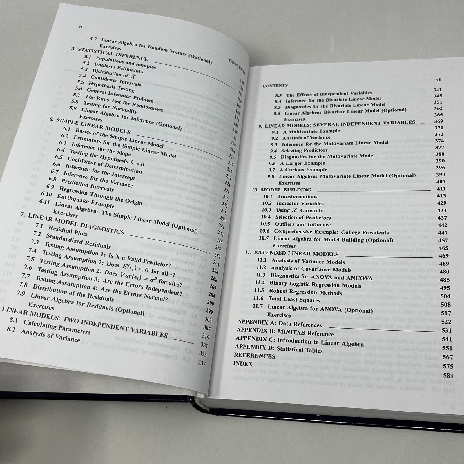 Introduction to Linear Models and Statistical Inference – Steven J. Janke HC