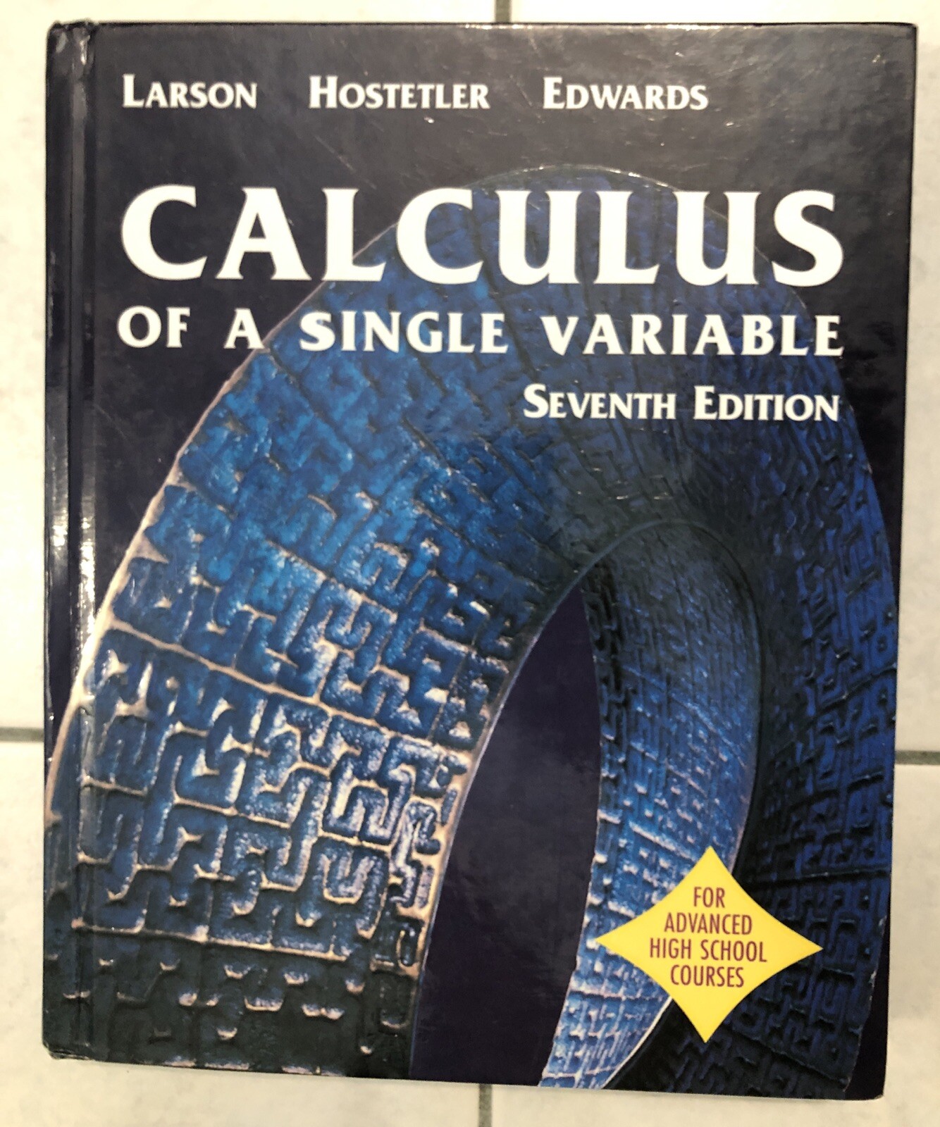 Calculus Single Variable AP Ed 7ed by Ron Larson (2002, Hardcover)
