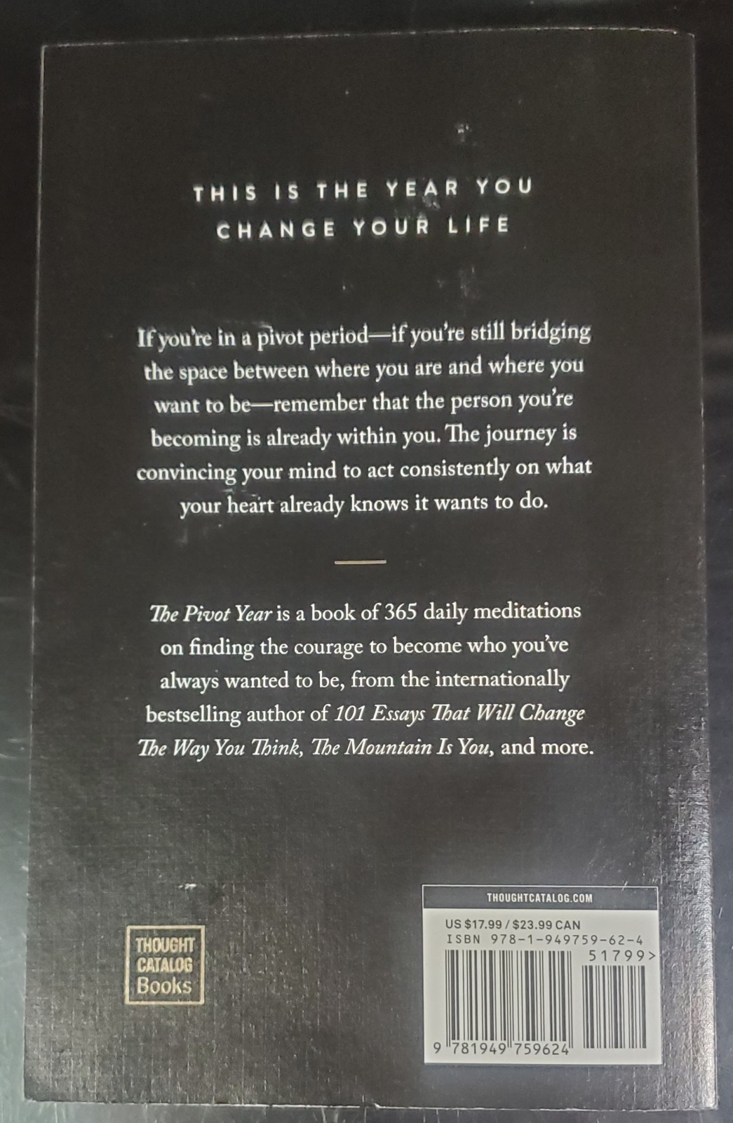 Pivot Year by Brianna Wiest (2023, Trade Paperback)