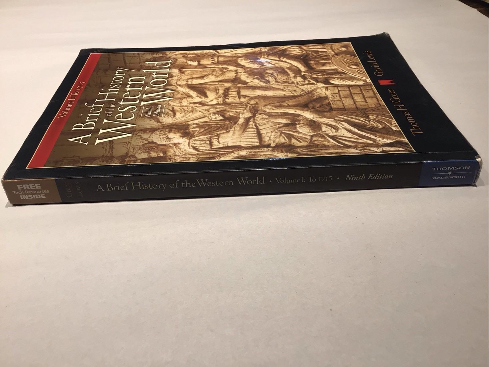Brief History of the Western World Vol. 1 : To 1715 by Thomas H. Greer and Gavin