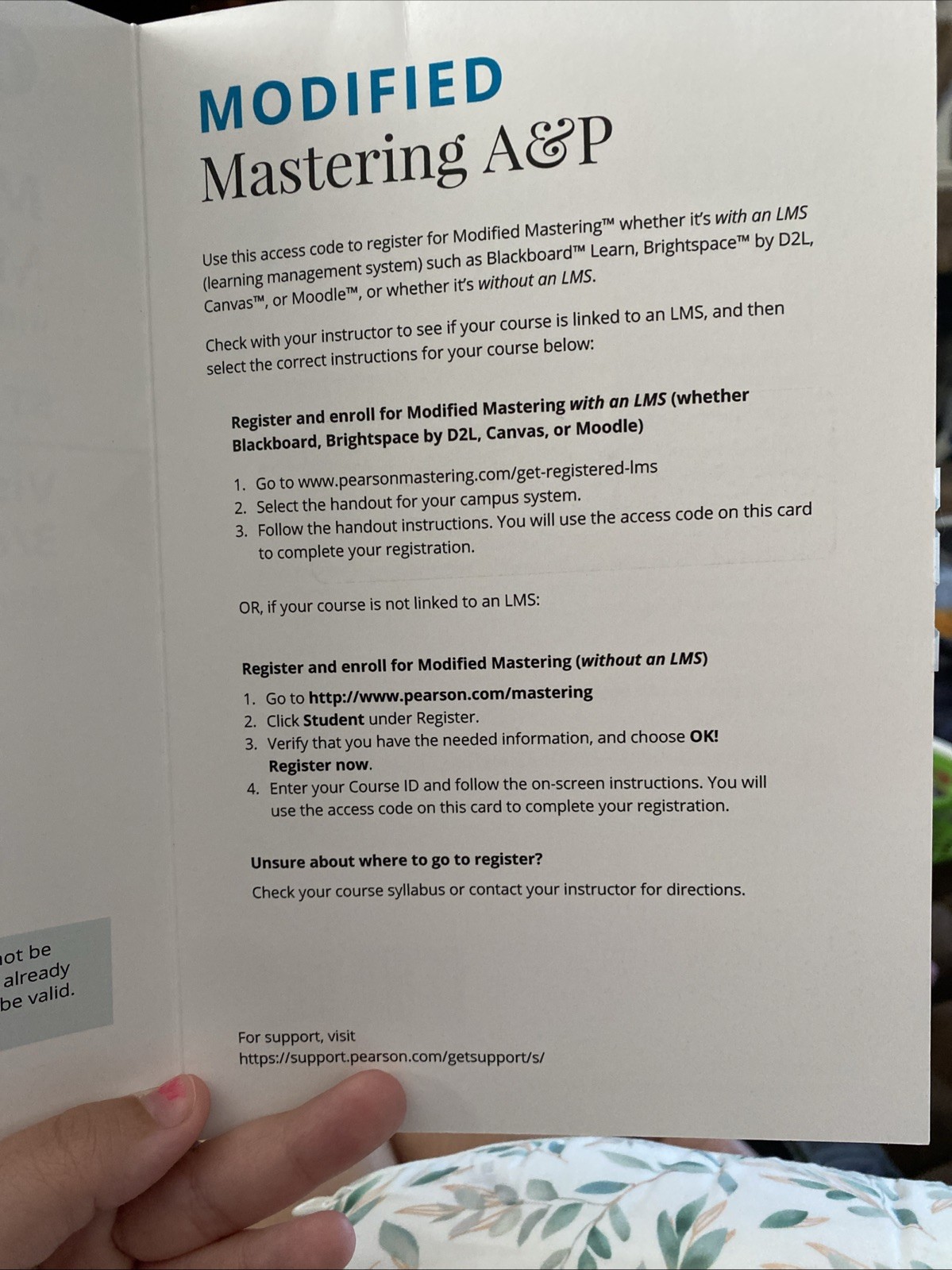 Modified Mastering A&P Pearson eText Access Card Visual Anatomy & Physiology 3rd