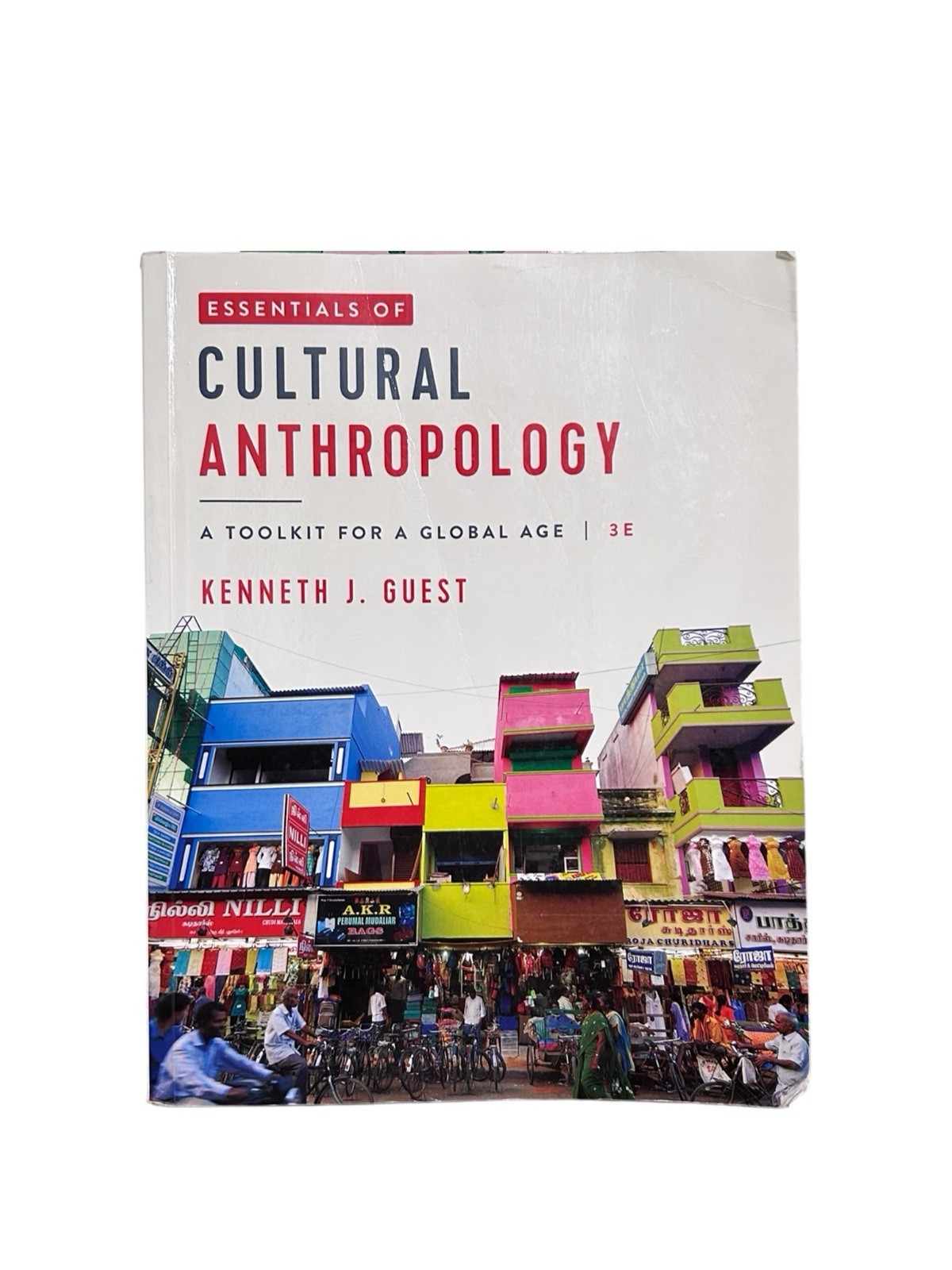 Textbook Cultural Anthropology Kenneth J. Guest. Good Condition