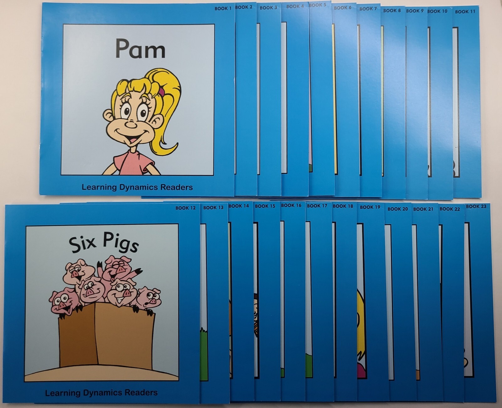 Learning Dynamics Readers, Series A, Set 1 Book 1-23, Set 2 Book 1-10, & ABC CD
