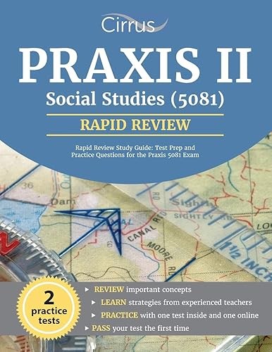 Praxis II Social Studies (5081) Rapid Review Study Guide: Test…