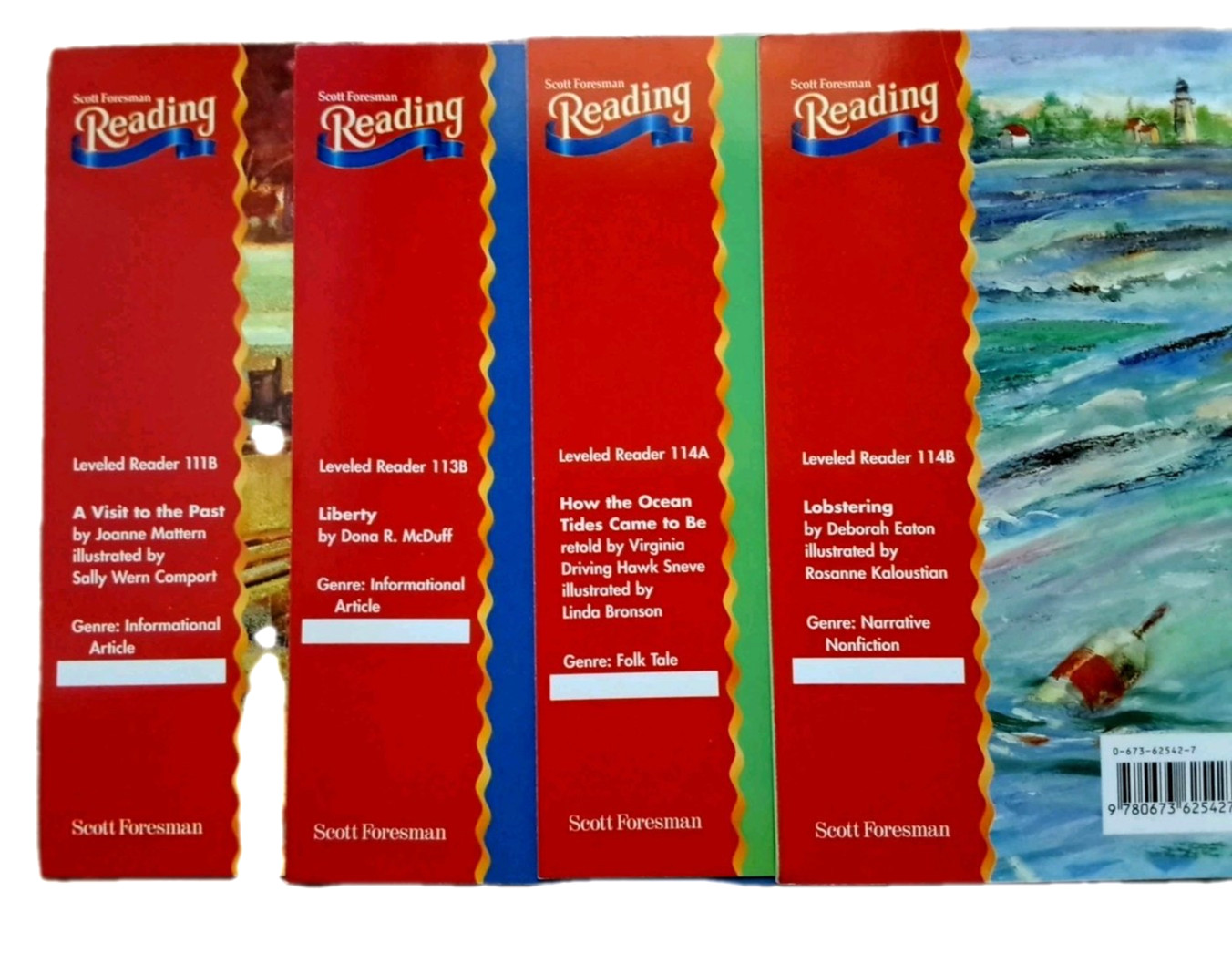 Scott Foresman Leveled Readers Grade 4 Booklets Lot of 29 Various Genres
