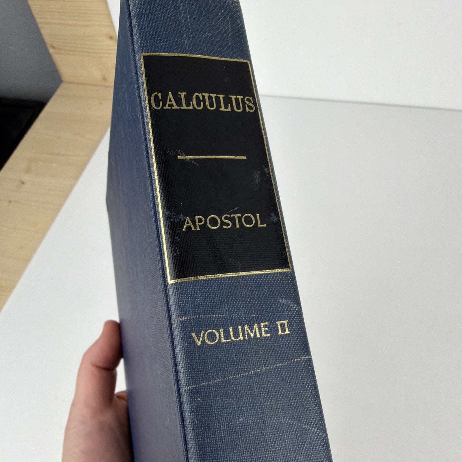 Calculus Vol 2 Apostol 1st Ed 1962 2nd Print Space Tech Labs STL Library History
