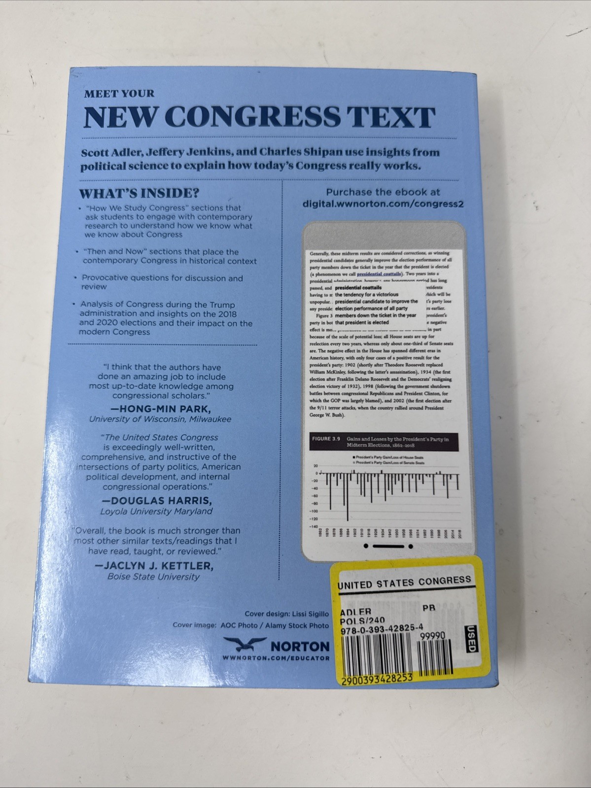 The United States Congress. Second Edition by Adler (Paperback, 2021)