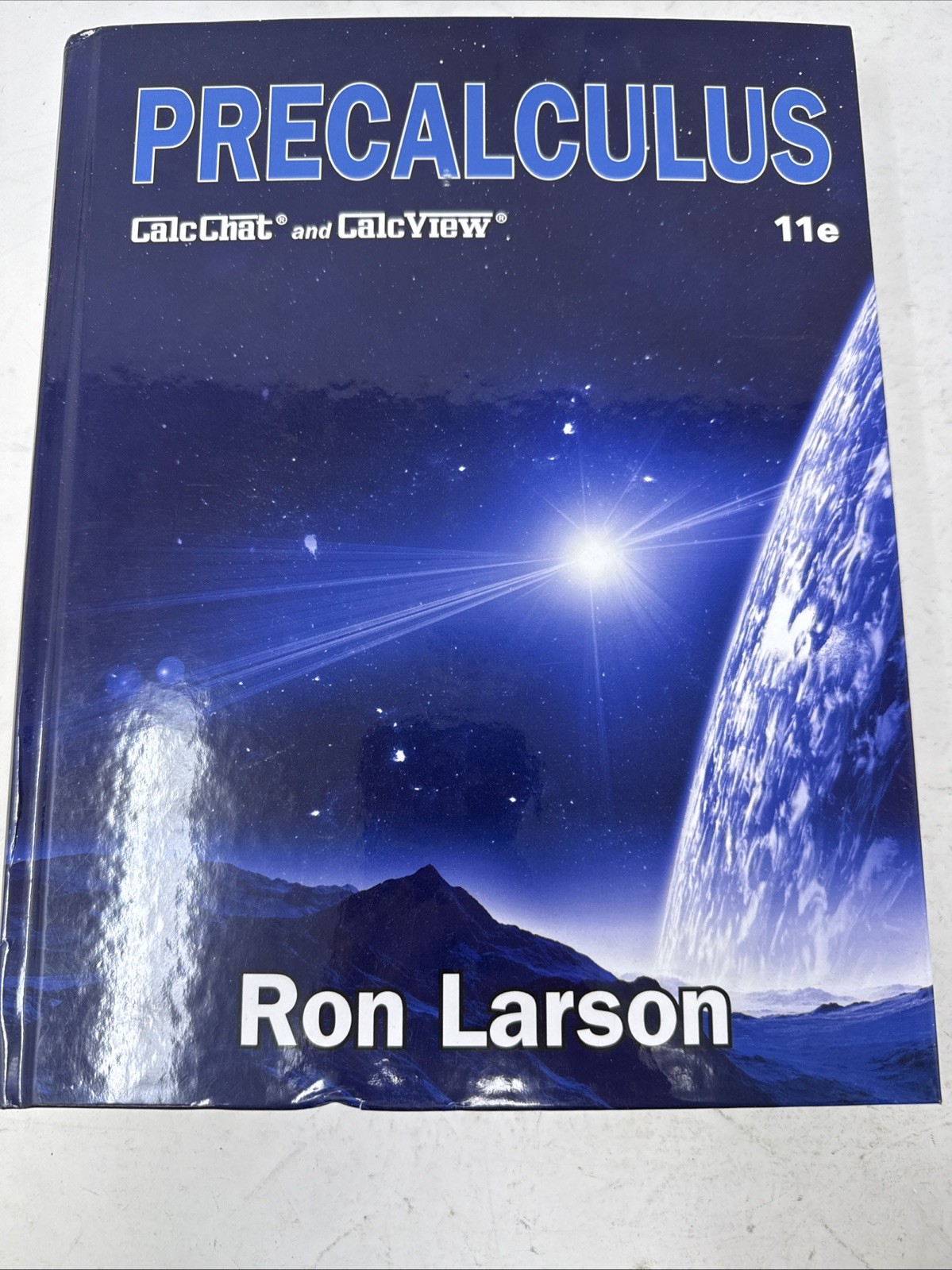 Precalculus 11e- Hardcover, by Larson Ron – **Unused** W/ Cover Damage