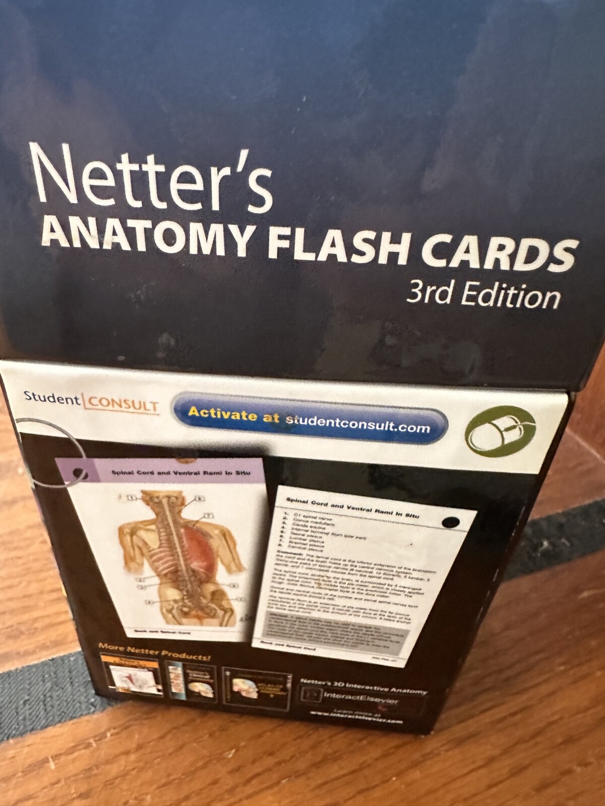 COMPLETE Netter’s Anatomy Flash Cards 3rd Edition by John T. Hansen