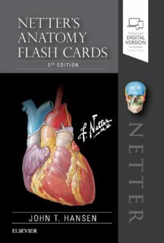 Netter Basic Science Ser.: Netter’s Anatomy Flash Cards by John T. Hansen (2018,