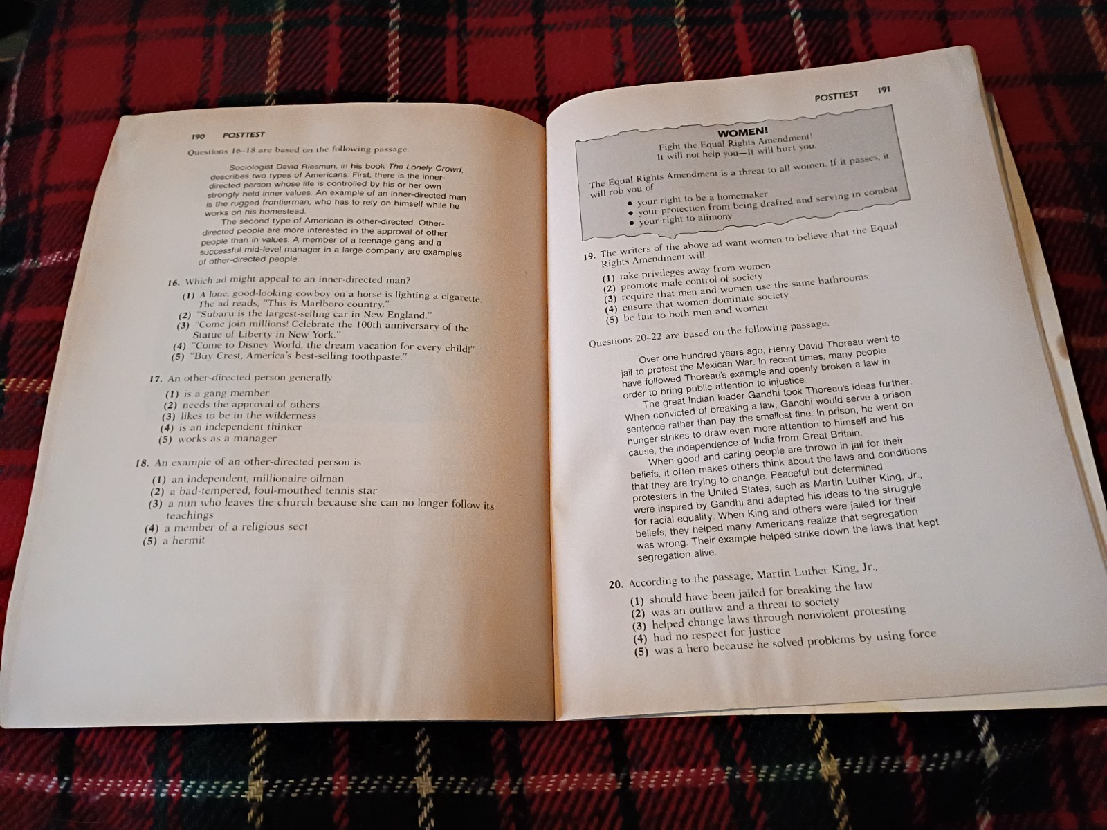 Contemporary’s Pre-GED Social Studies Skills & Critical Reading Skills