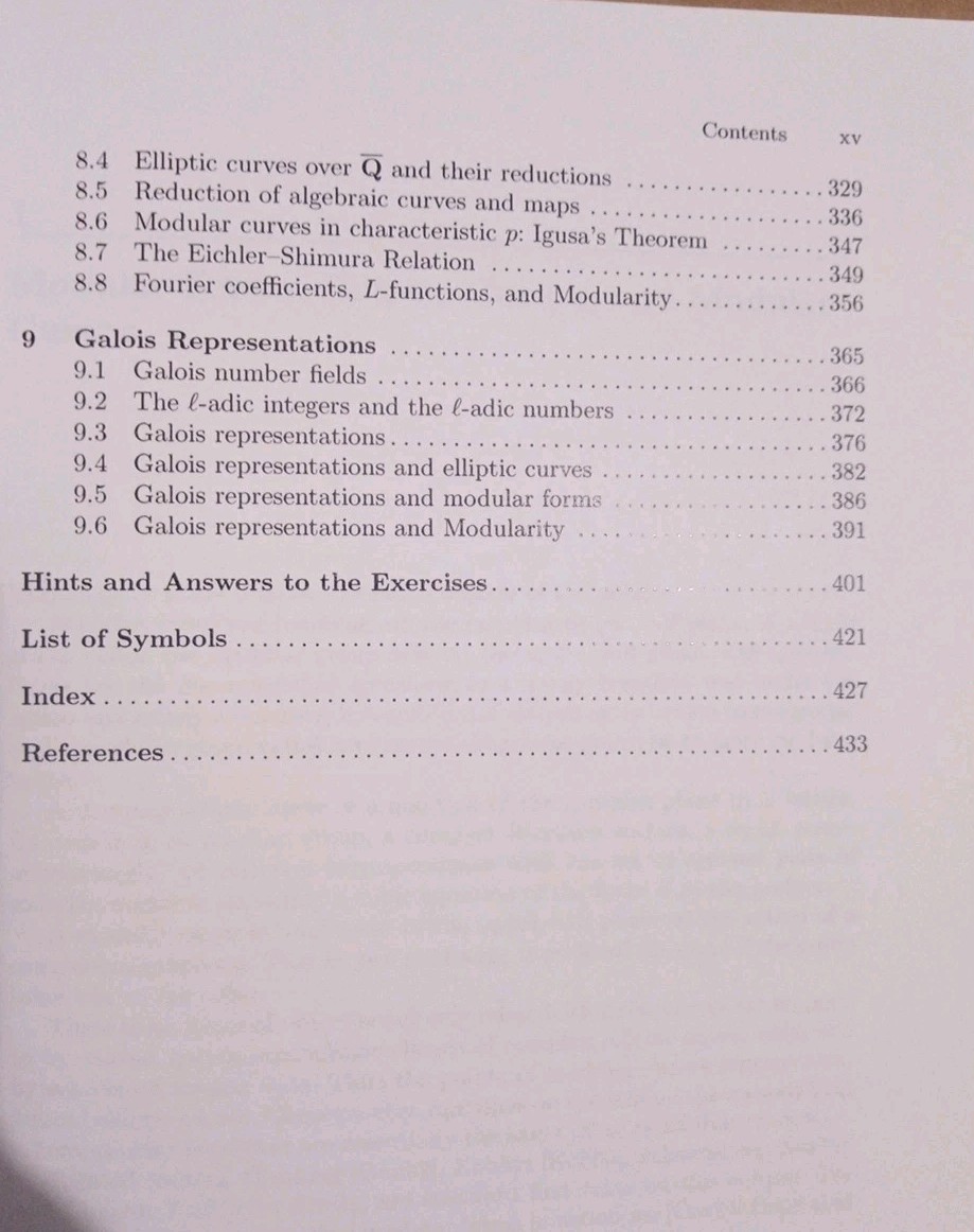 First Course in Modular Forms – Fred Diamond & J. Shurman– Springer Hardcover