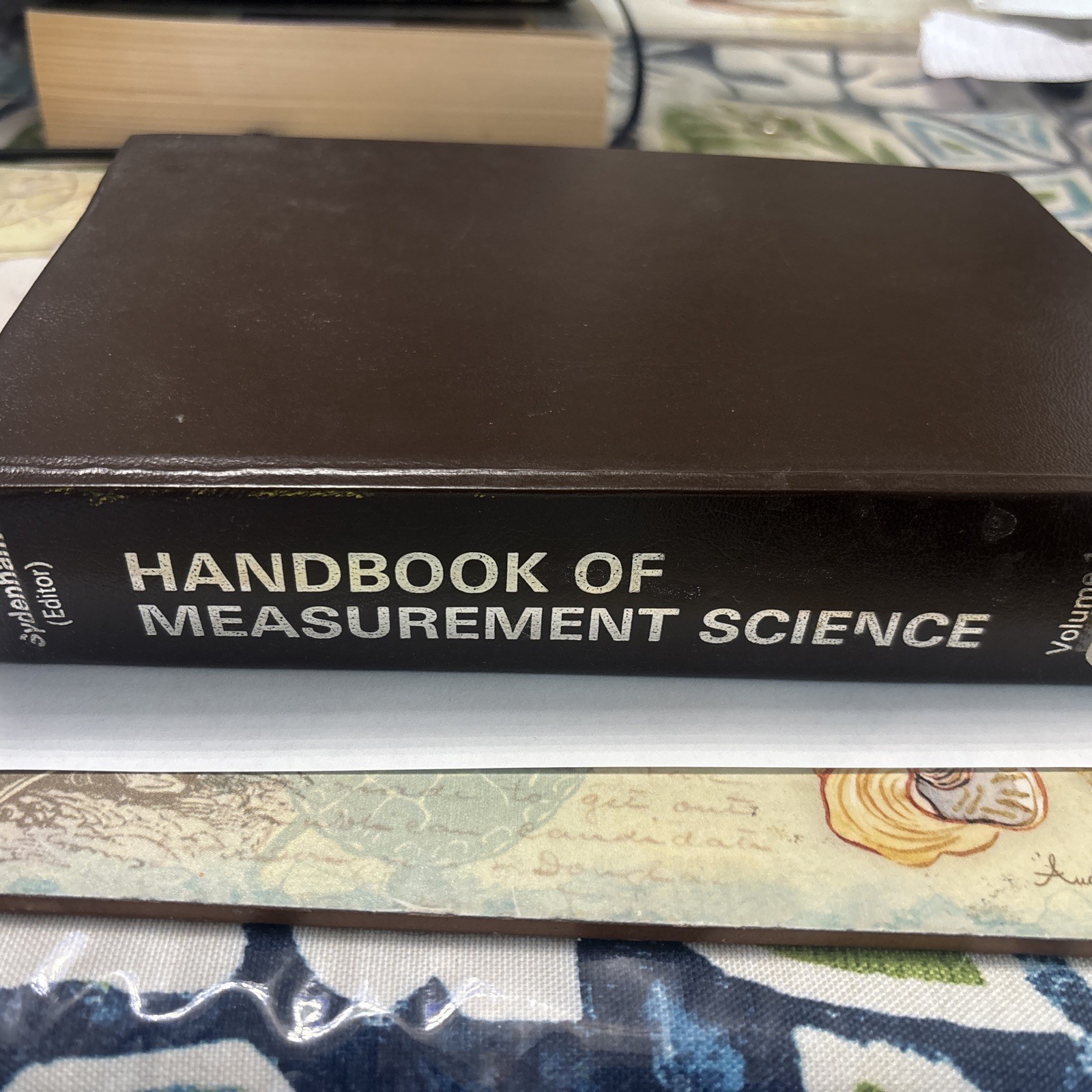 BOOK HANDBOOK OF MEASUREMENT SCIENCE THEORETICAL FUNDAMENTALS VOL. 1 0471100374