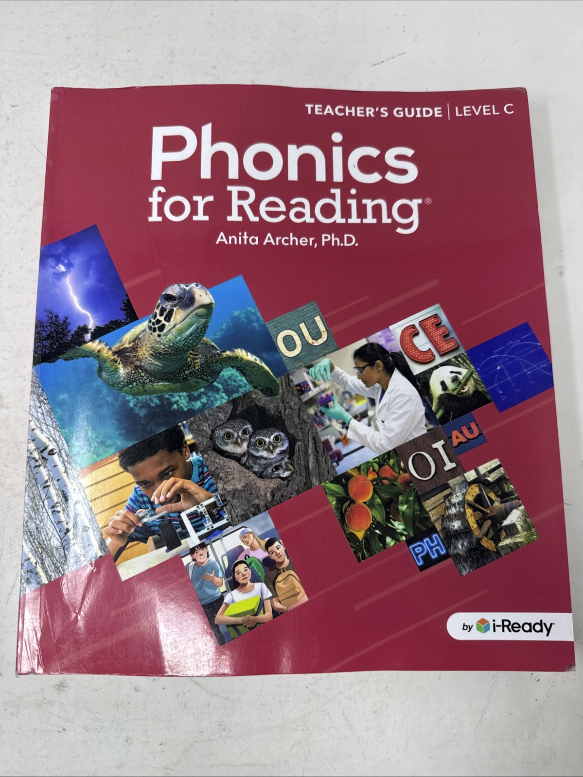 Phonics for Reading Teachers Guide Level C 2024-2025 Ed. *Mended Spine Tear