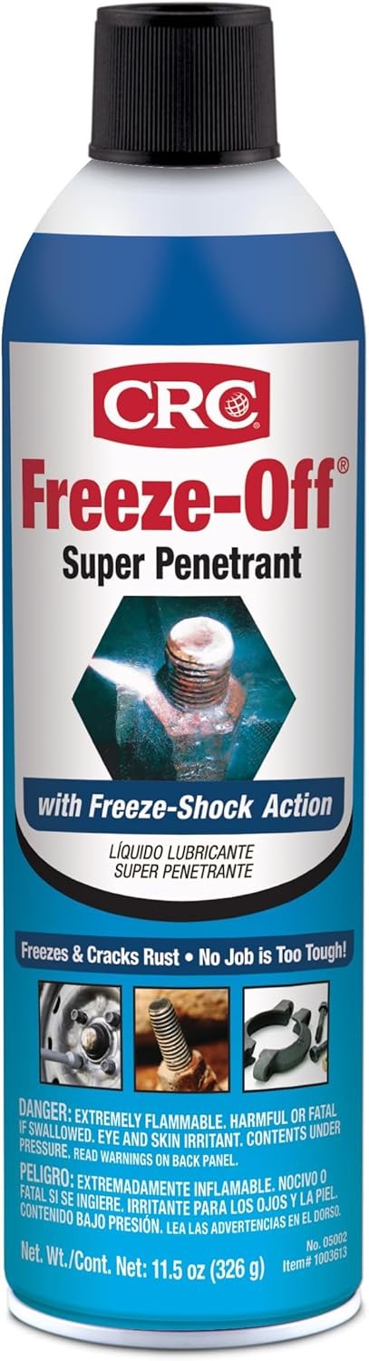 CRC Freeze-Off Super Penetrant 11.5 oz Aerosol Rust Remover Spray 05002