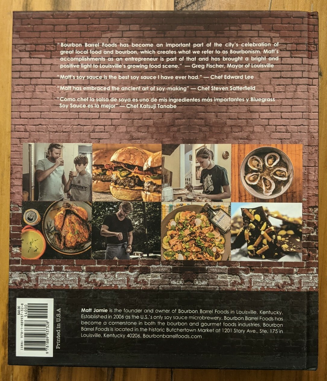 *SIGNED* Bourbon Barrel Foods Bourbon Barrel Eat Your Bourbon Cookbook N/A N/A