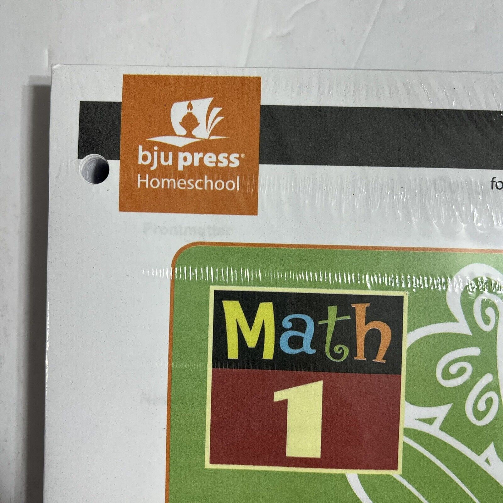 BJU Press Bob Jones Homeschool Curriculum Math 1 Parent Guide Third Edition