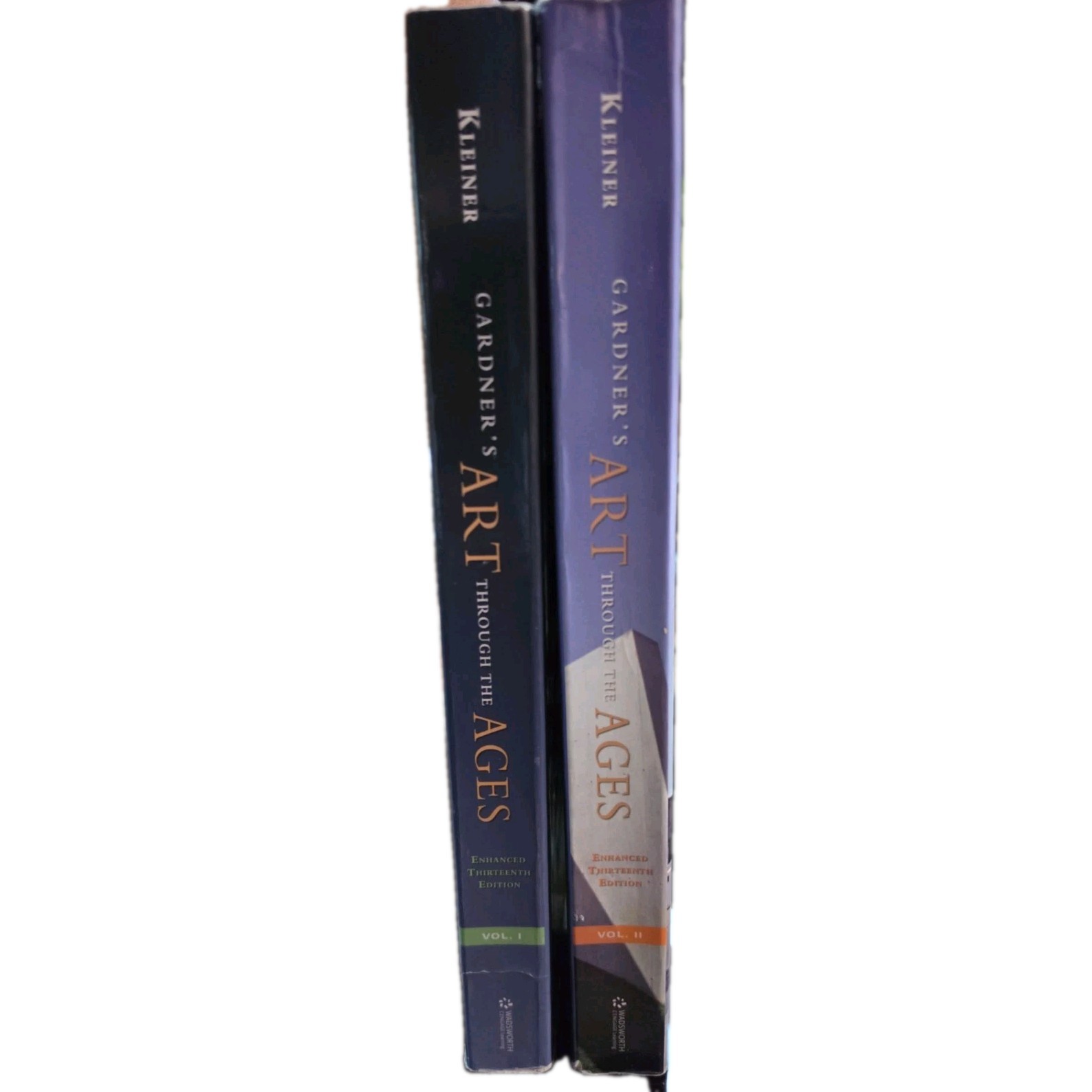 Gardner’s Art Through the Ages Vol. 1 and 2, Soft Cover.