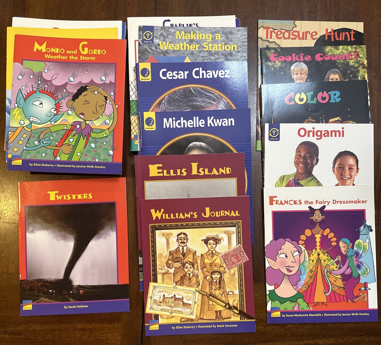 Lot Of 80 Leveled Readers F-M Benchmark Education Early Connections Homeschool