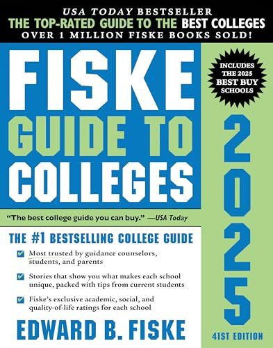 Fiske Guide to Colleges 2025 – Paperback – VERY GOOD
