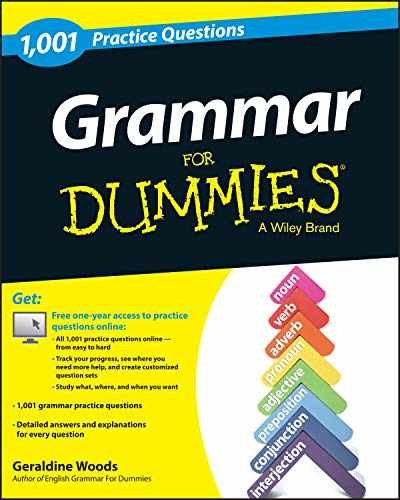 Grammar: 1,001 Practice Questions – Paperback, by Woods Geraldine – Acceptable