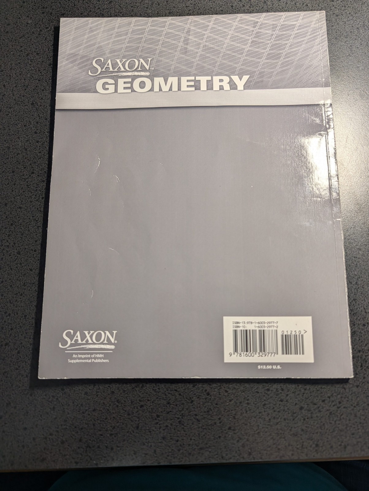 Saxon Geometry Textbook, Solutions, & Test Book Curriculum Set-ACCEPTABLE