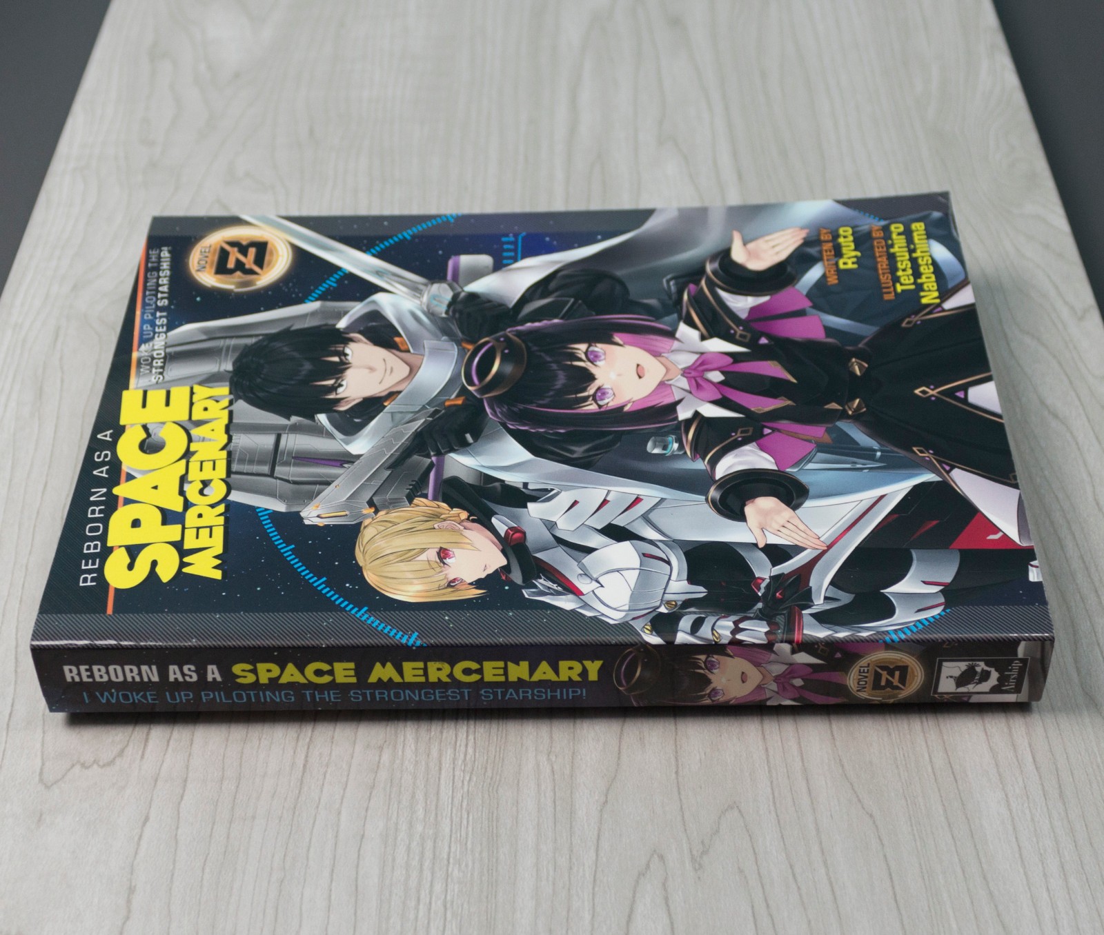 Reborn as a Space Mercenary Vol 8 English Light Novel Volume Ryuto / Seven Seas