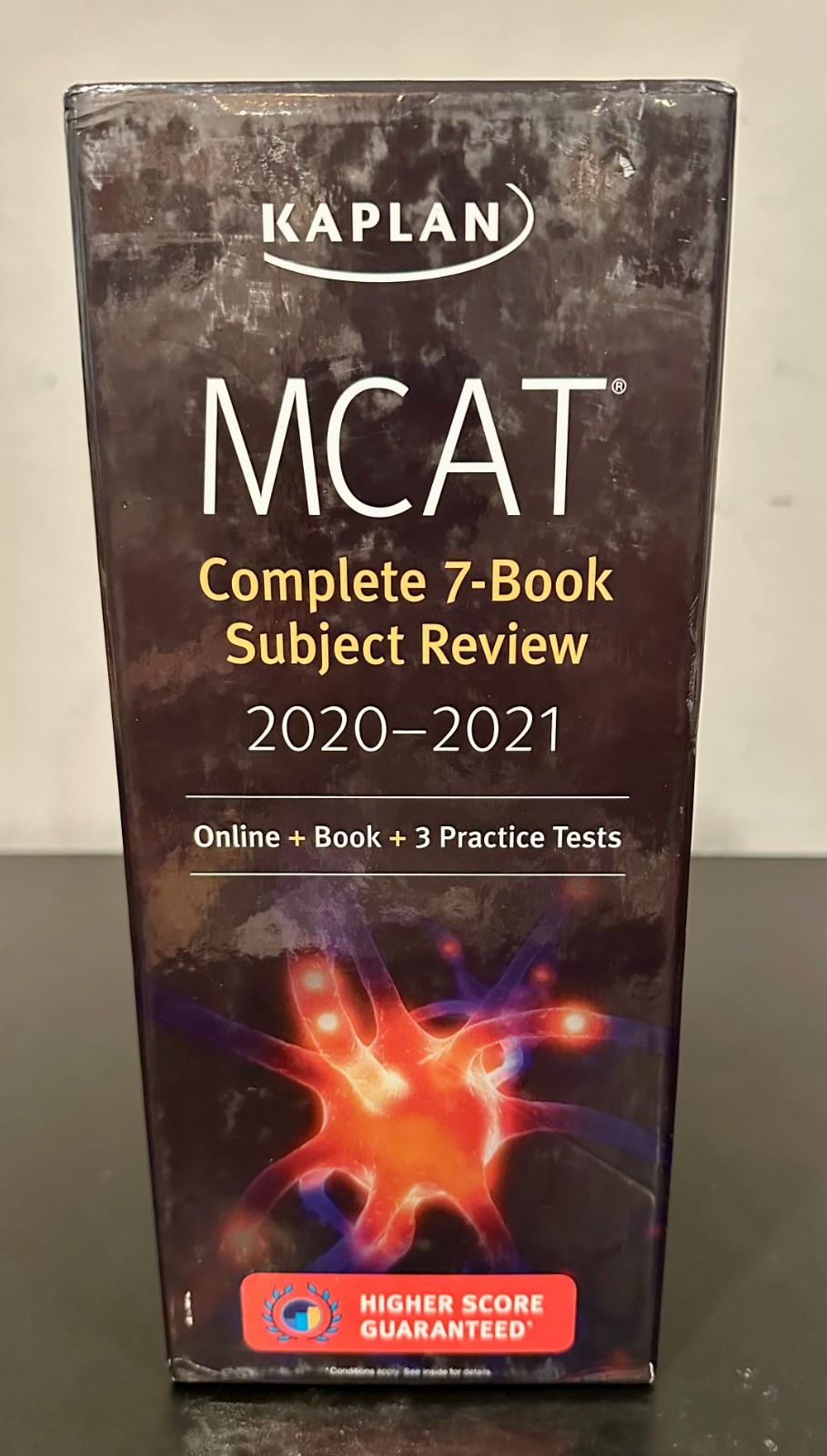 Kaplan MCAT Complete 7-Book Subject Review + Quicksheets 2020-2021 Box Set