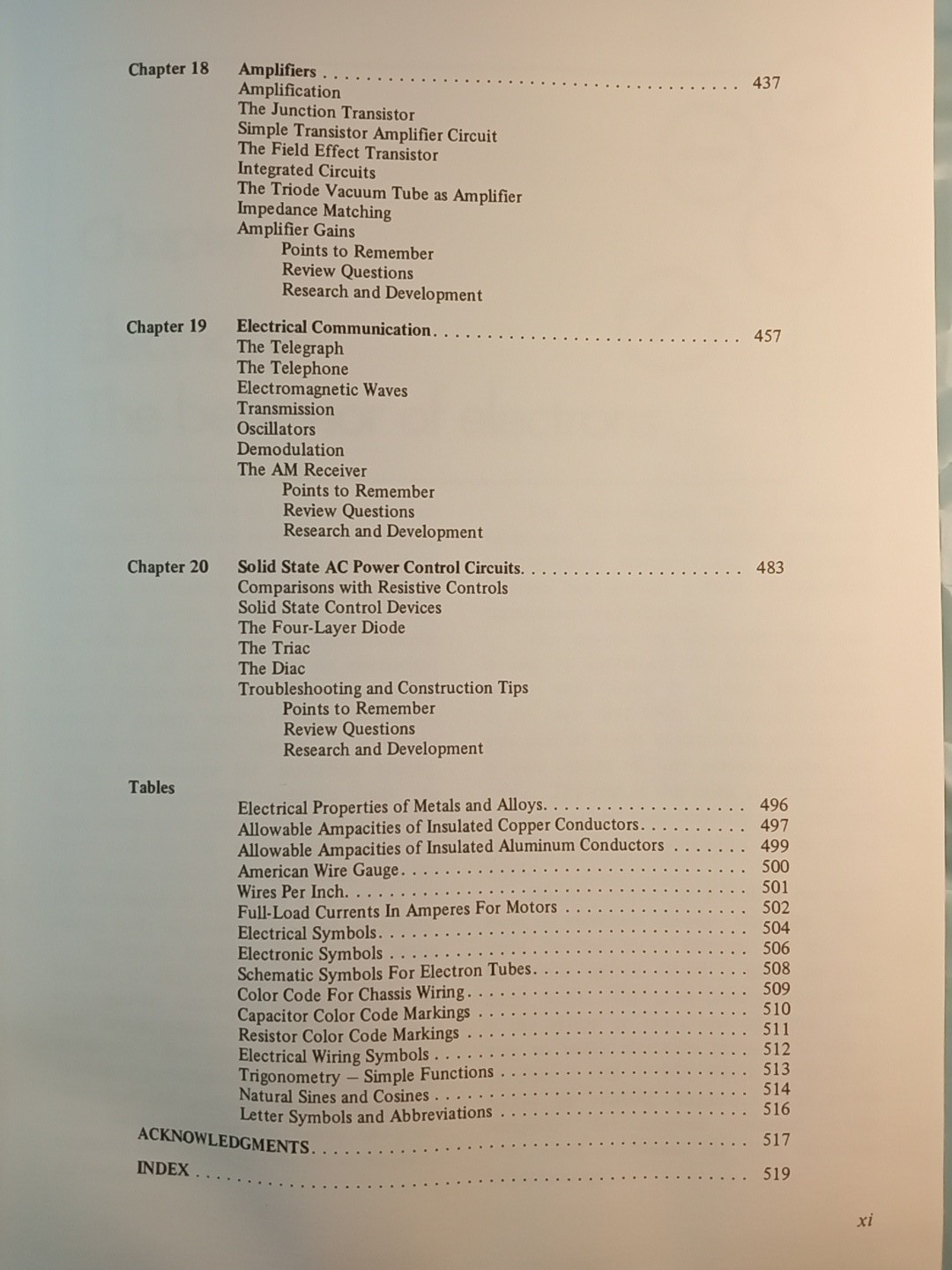 Introduction To Electricity And Electronics Hardback Book 1971