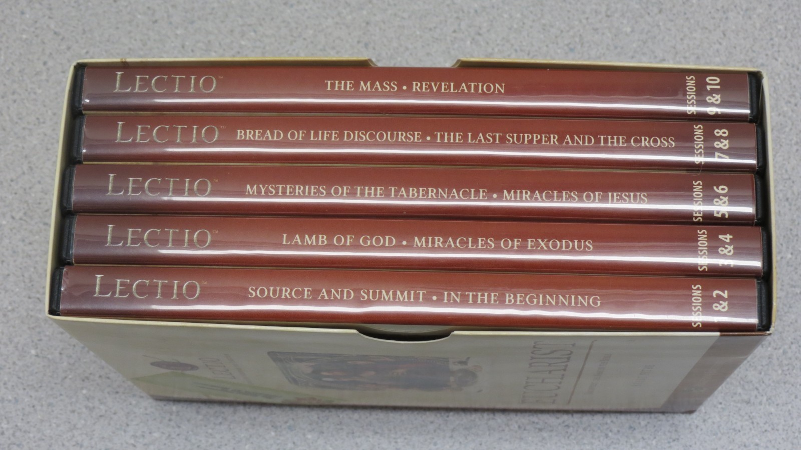 DVD Set : Lectio – Eucharist Discovering the Mass in the Bible – 10 sessions