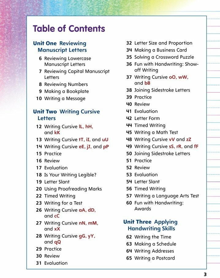 4th Grade 4 D’Nealian Handwriting Student Consumable Edition 2022