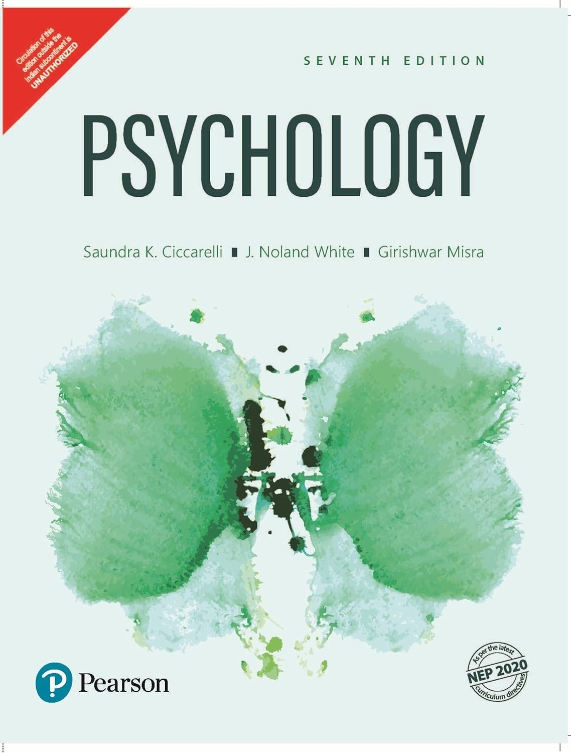 4-7DAYS DELIVERY- Psychology by Saundra Ciccarelli, 7TH INTERNATIONAL EDITION