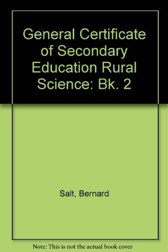 General Certificate of Secondary Educat… by Salt, Bernard Paperback / softback