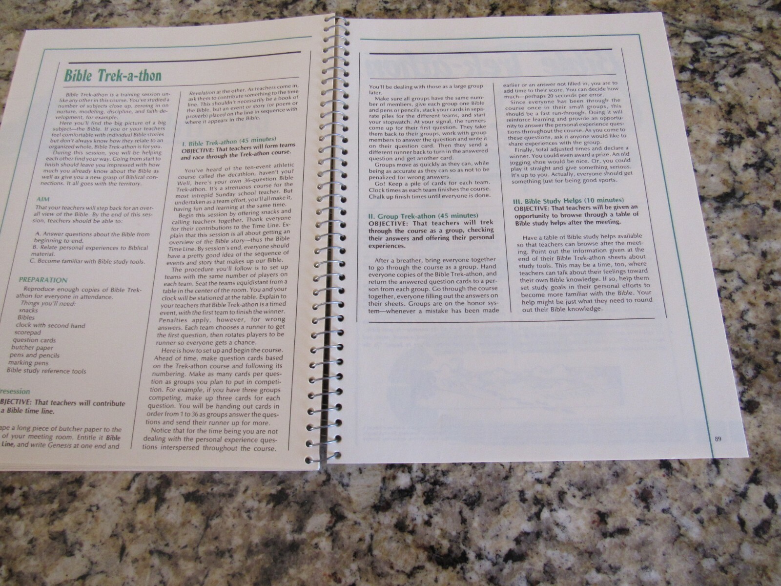 Teacher Growth Notebook-Practical Help Teacher Trainer Meetings-David Cook-1986