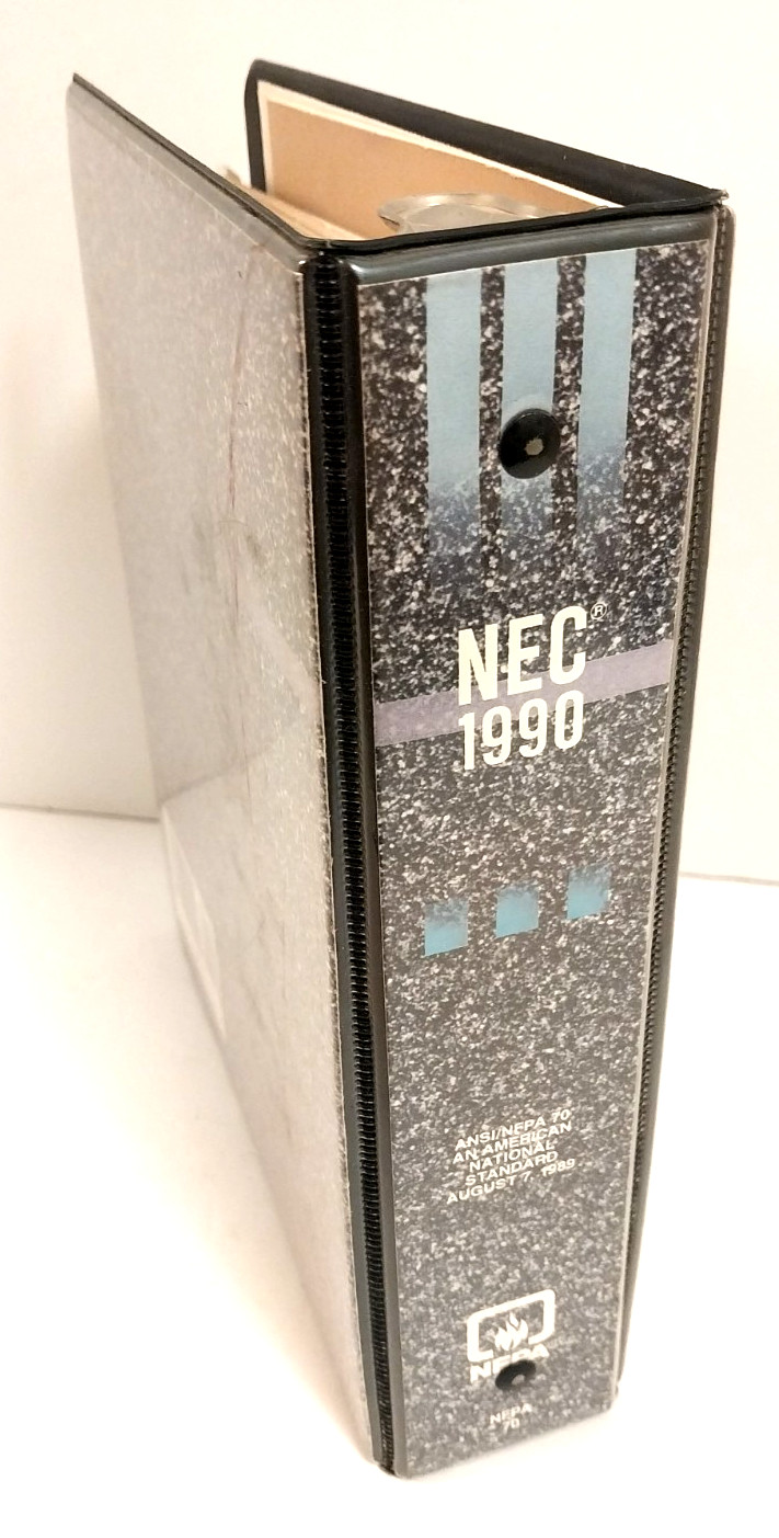National Electrical Code 1990 Hand Book Nec Nfpa