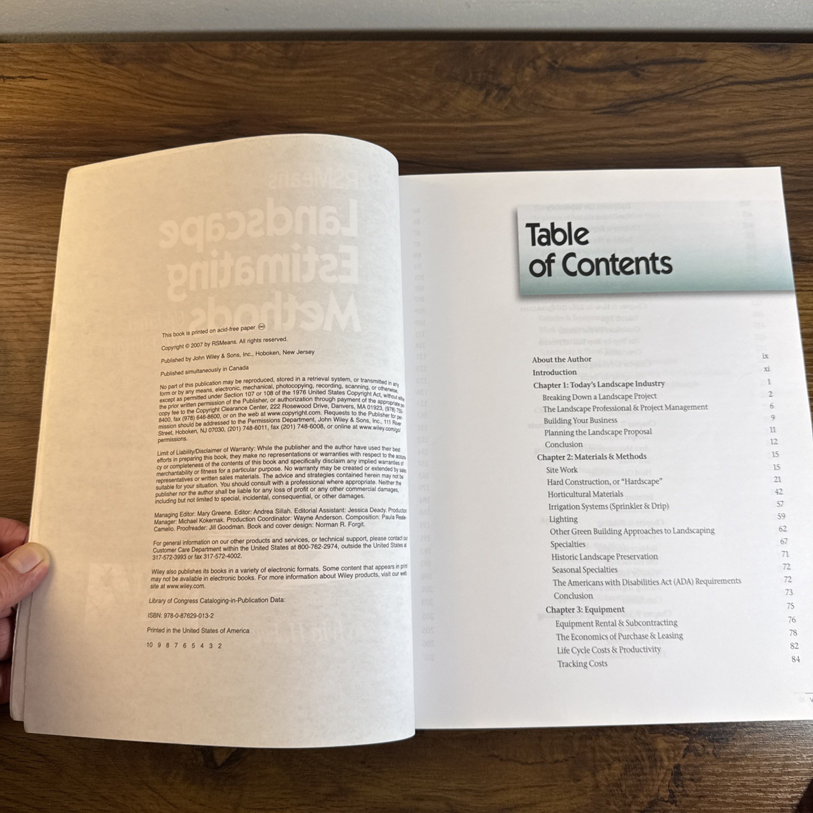 Rsmeans Ser.: Means Landscape Estimating Methods by Sylvia Hollman Fee