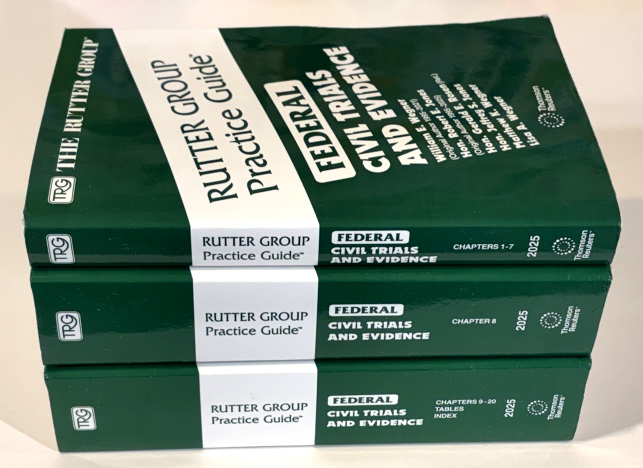 Federal Civil Trials and Evidence 2025 Edition Rutter Group Practice Guide