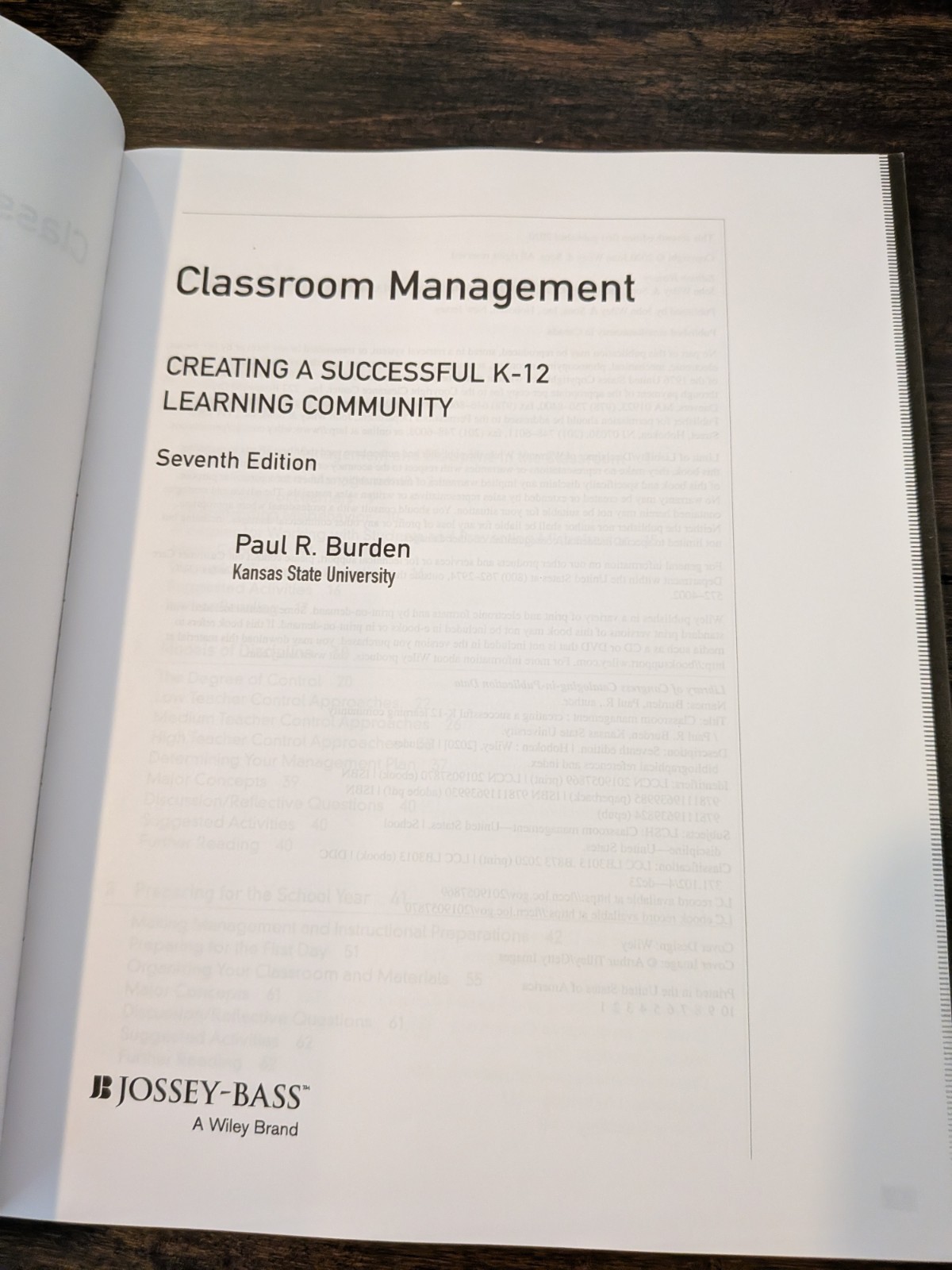 Classroom Management Creating a Successful K-12 Learning Community 7th Ed Burden