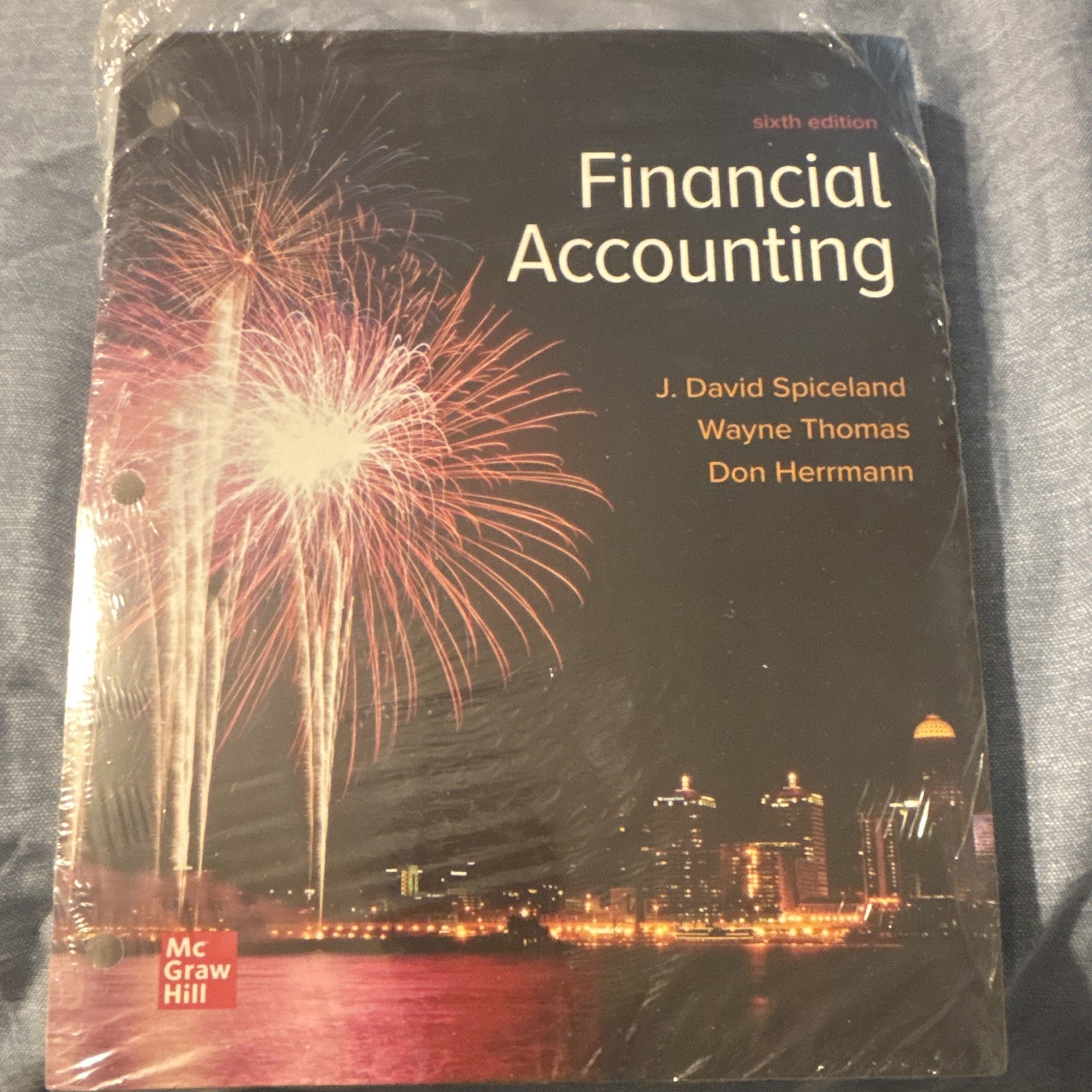 McGraw Hill Financial Accounting 6th Ed Ringbound 2018 Spiceland Thomas