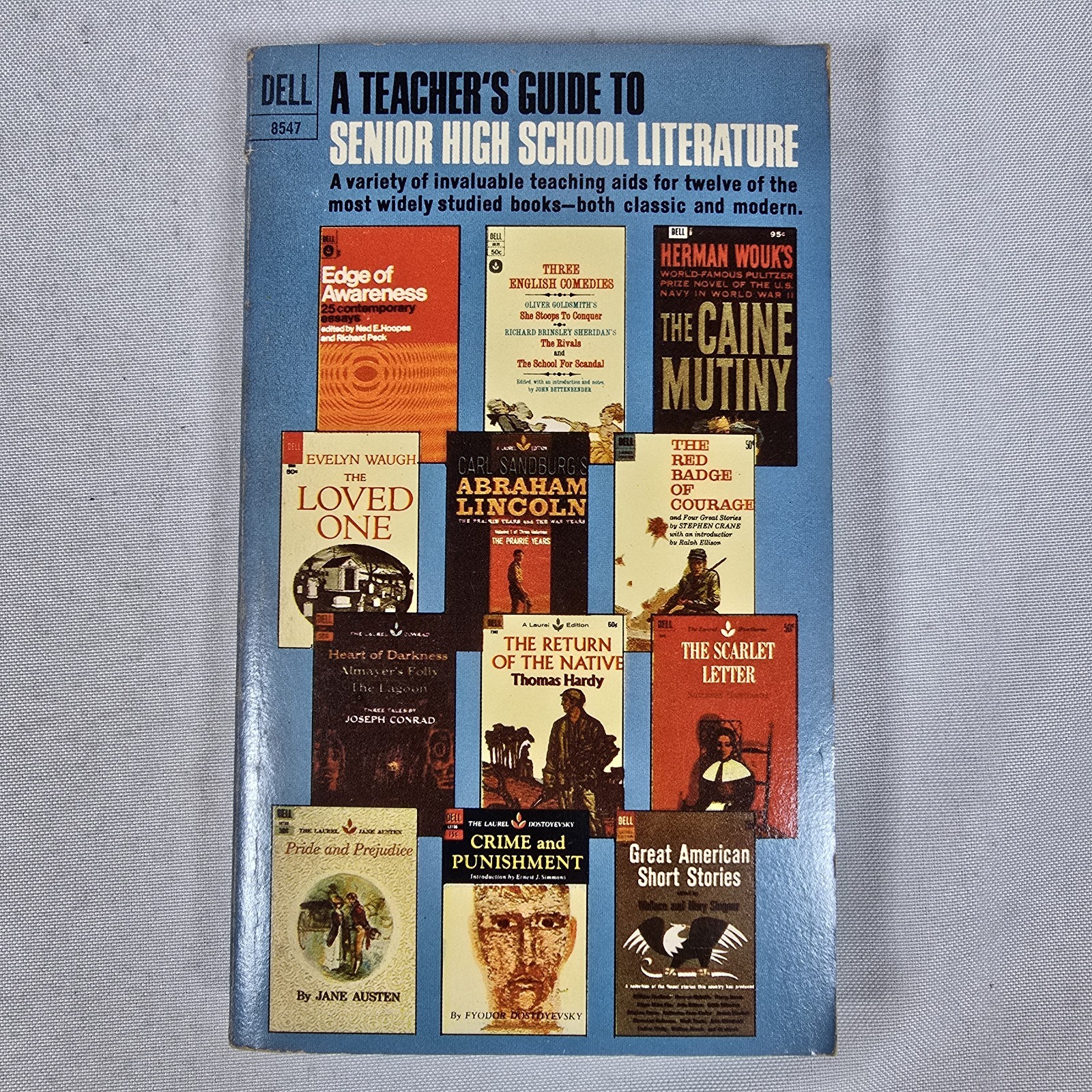 A Teacher’s Guide to Senior High School Literature ~ 1966 STEWART BENEDICT