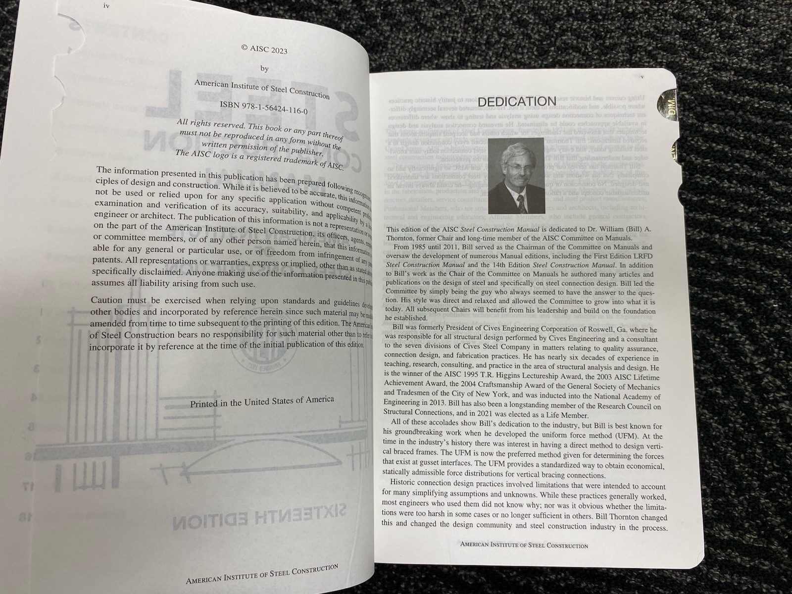 Steel Construction Manual (16th Edition)