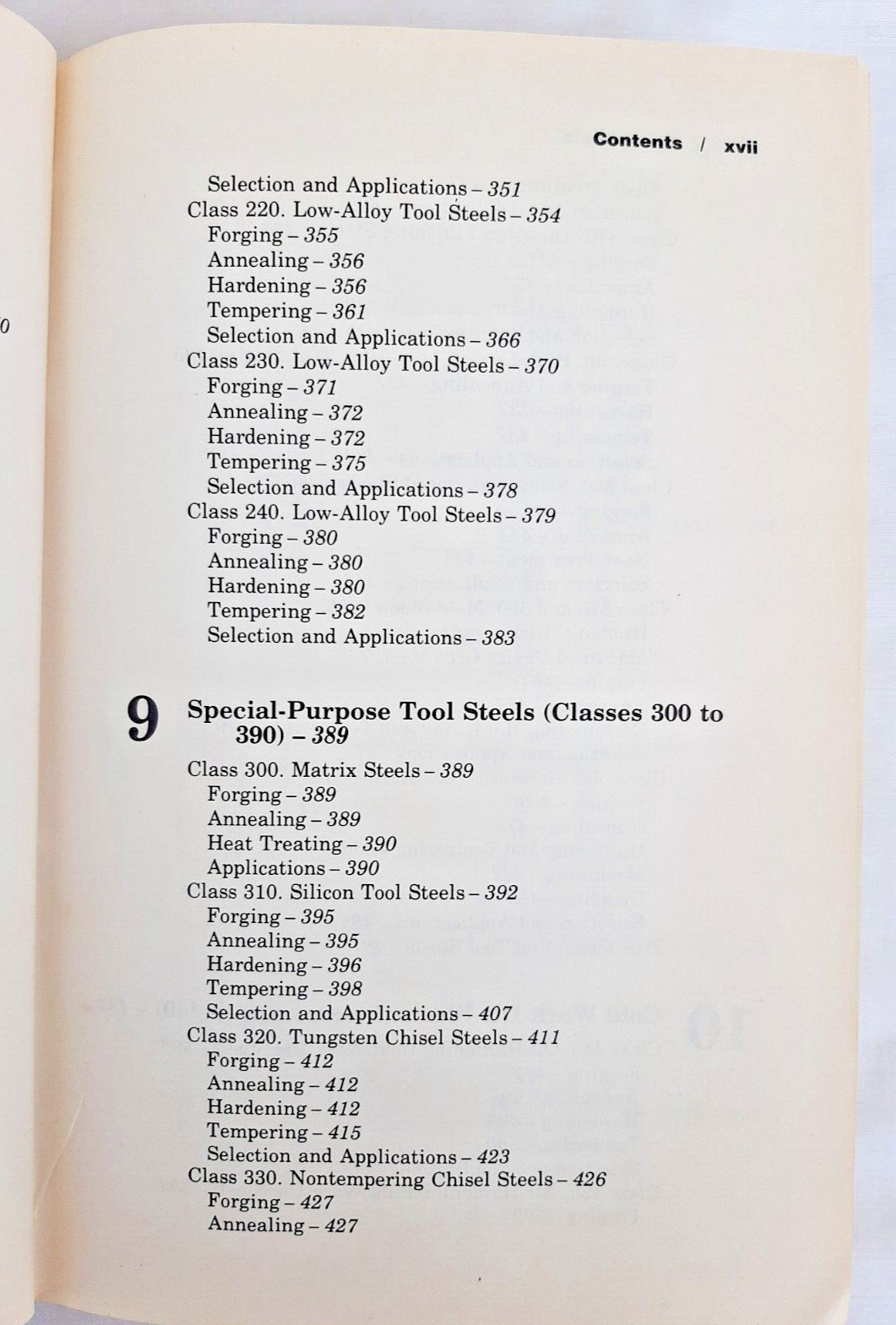 Tool Steels by G. Roberts & R. Cary, 4th Ed. , American Society for Metals, 1980
