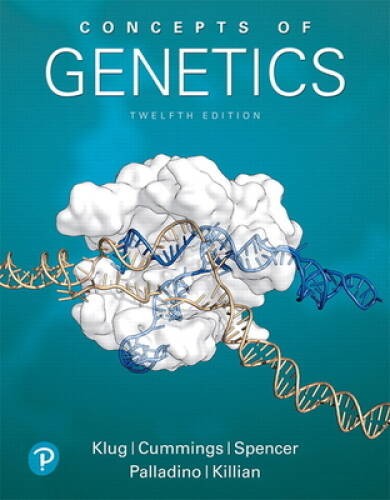 Concepts of Genetics (12th Edition) – Hardcover By Klug, William S. – VERY GOOD