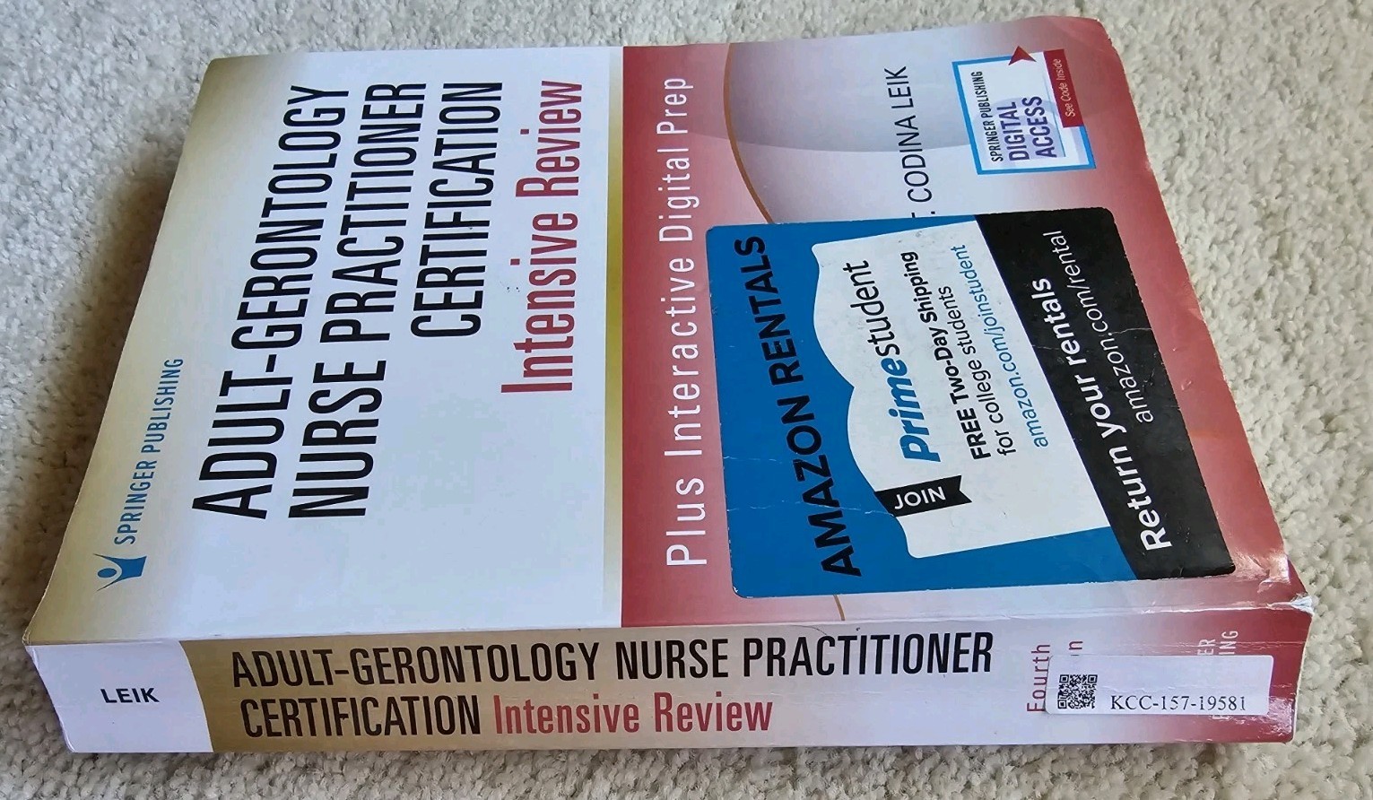 Adult-Gerontology Nurse Practitioner Certification Intensive Review 4th Ed Leik
