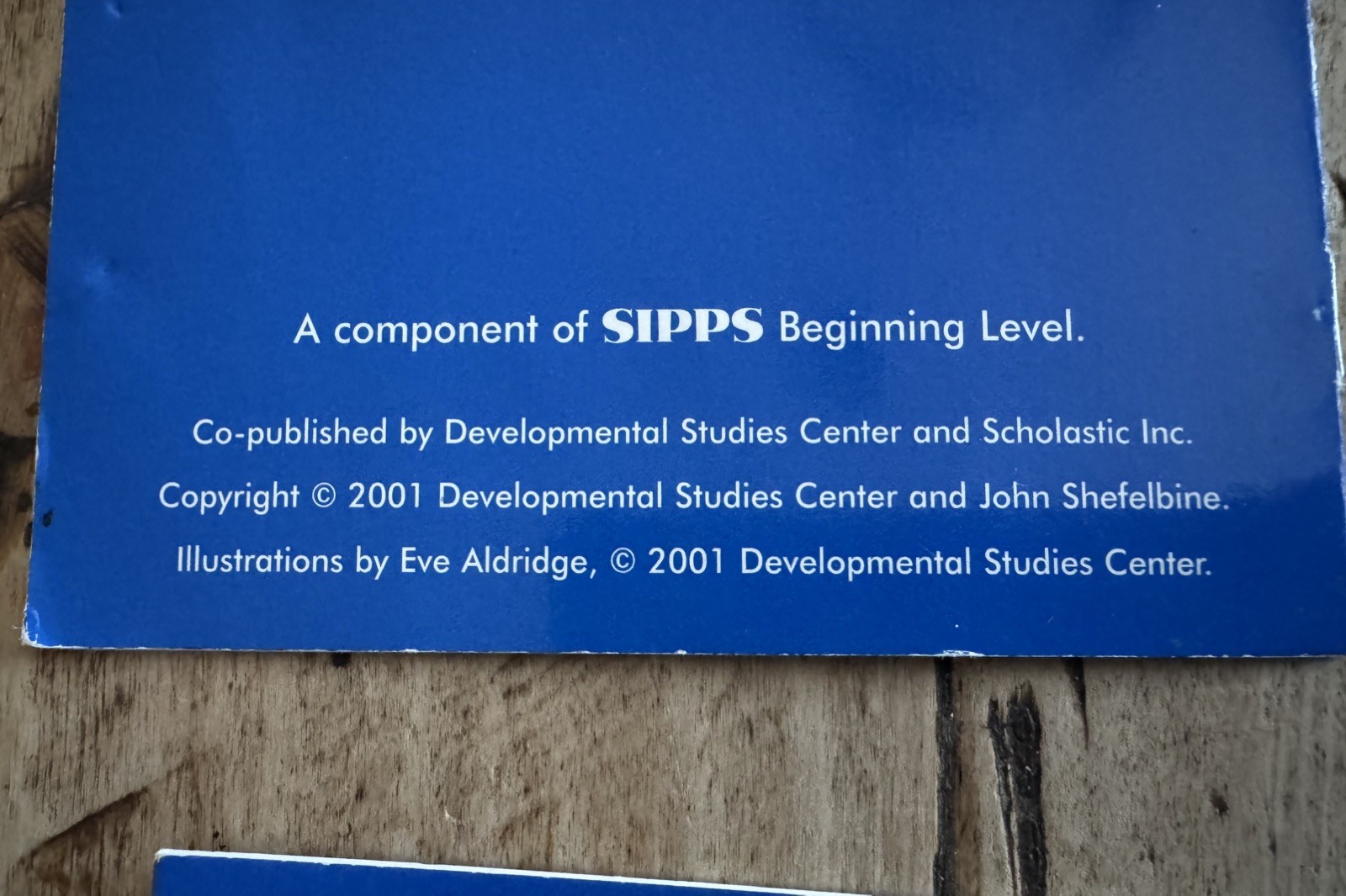 SIPPS Beginning Level Little Books 2001 Readers Class Lot of 25