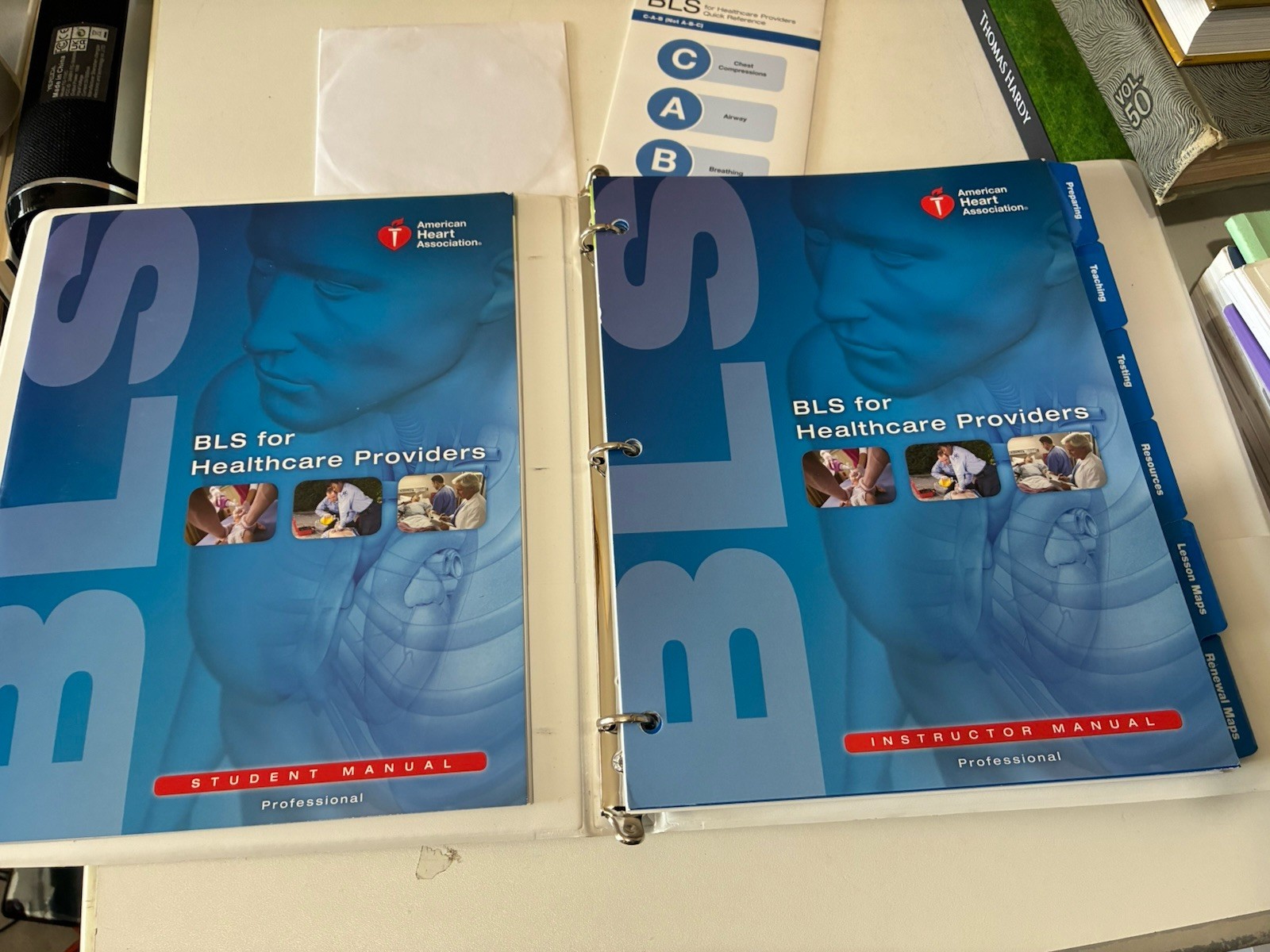 BLS for Healthcare Providers Instructor Manual and CD & Student Manual by AHA