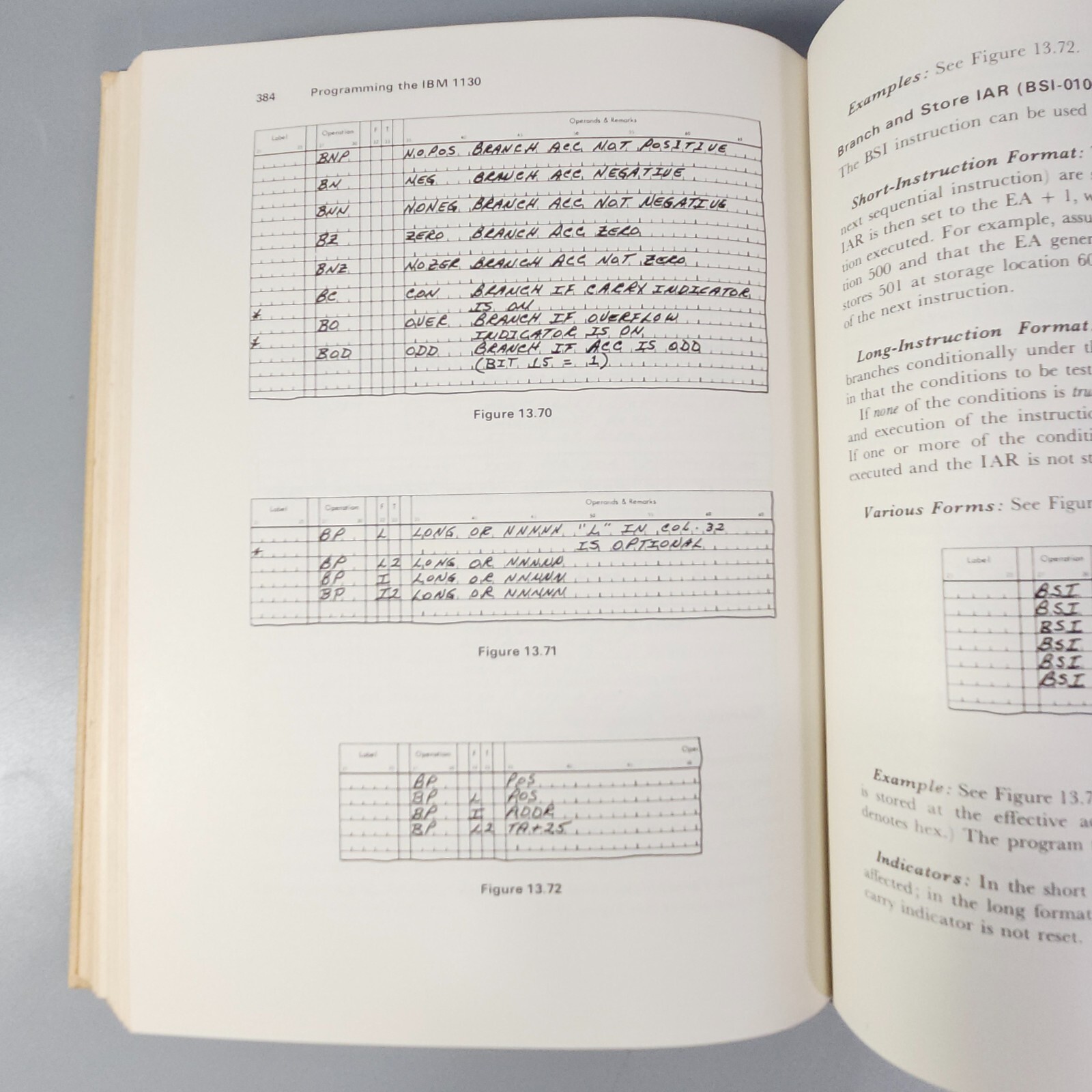VTG Computer Program Textbook Programming the IBM 1130 JK Hughes 1969 Book HC