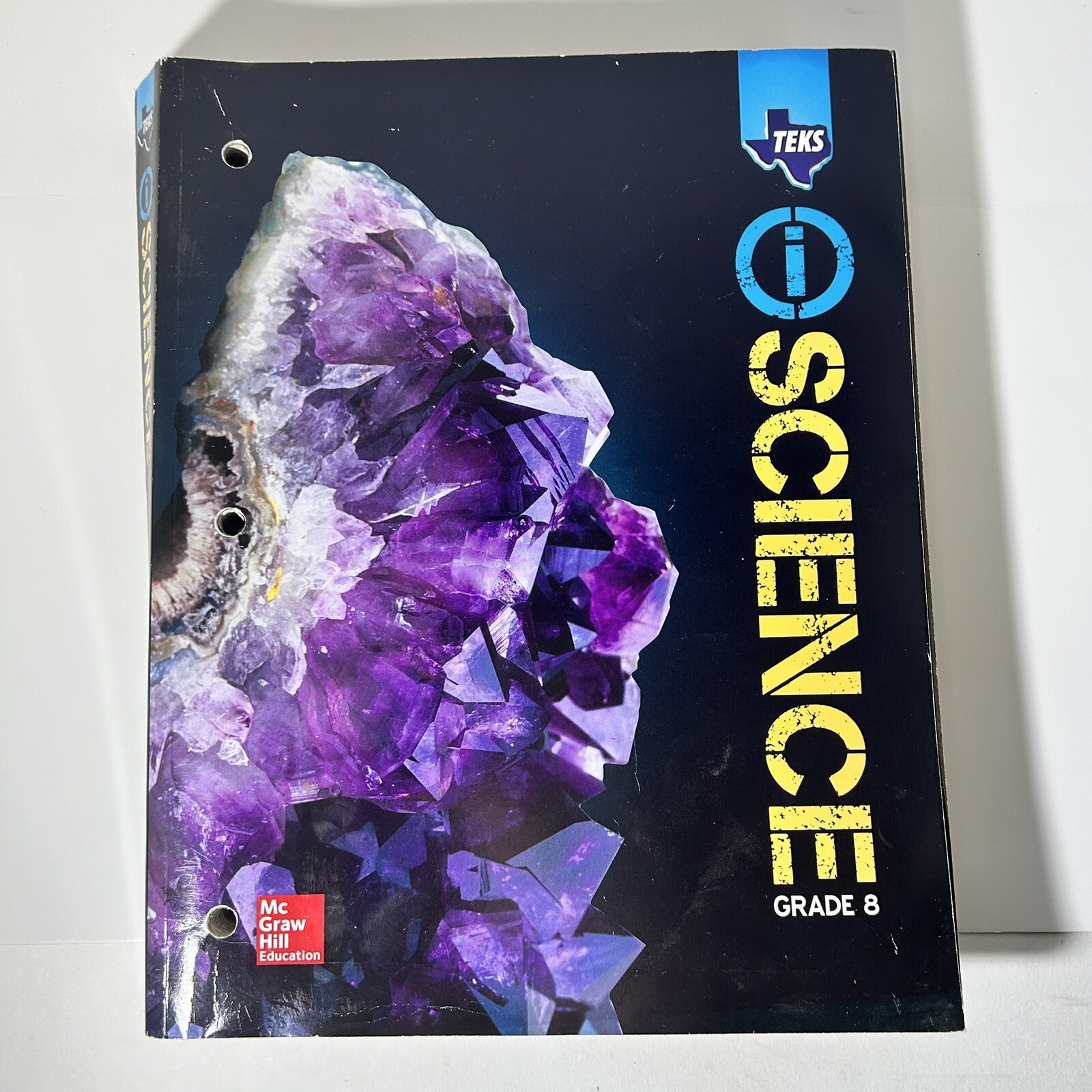 8th Grade Textbook Lot Digits Companion Teks iScience McGraw Hill Secondary Ed