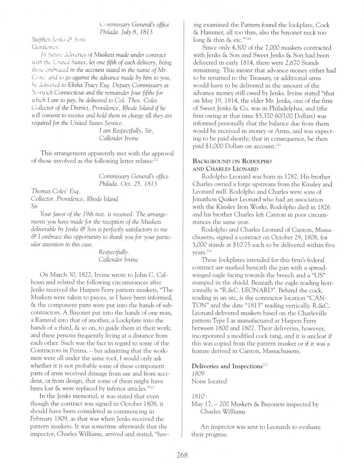 U.S. Military Flintlock Muskets & Their Bayonets Early Years, 1790-1815 Schmidt